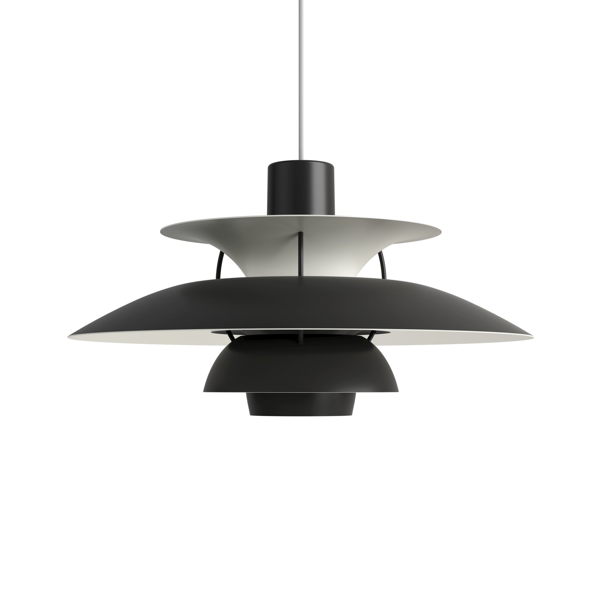 Lampa wisząca PH 5 monochromatyczny czarny