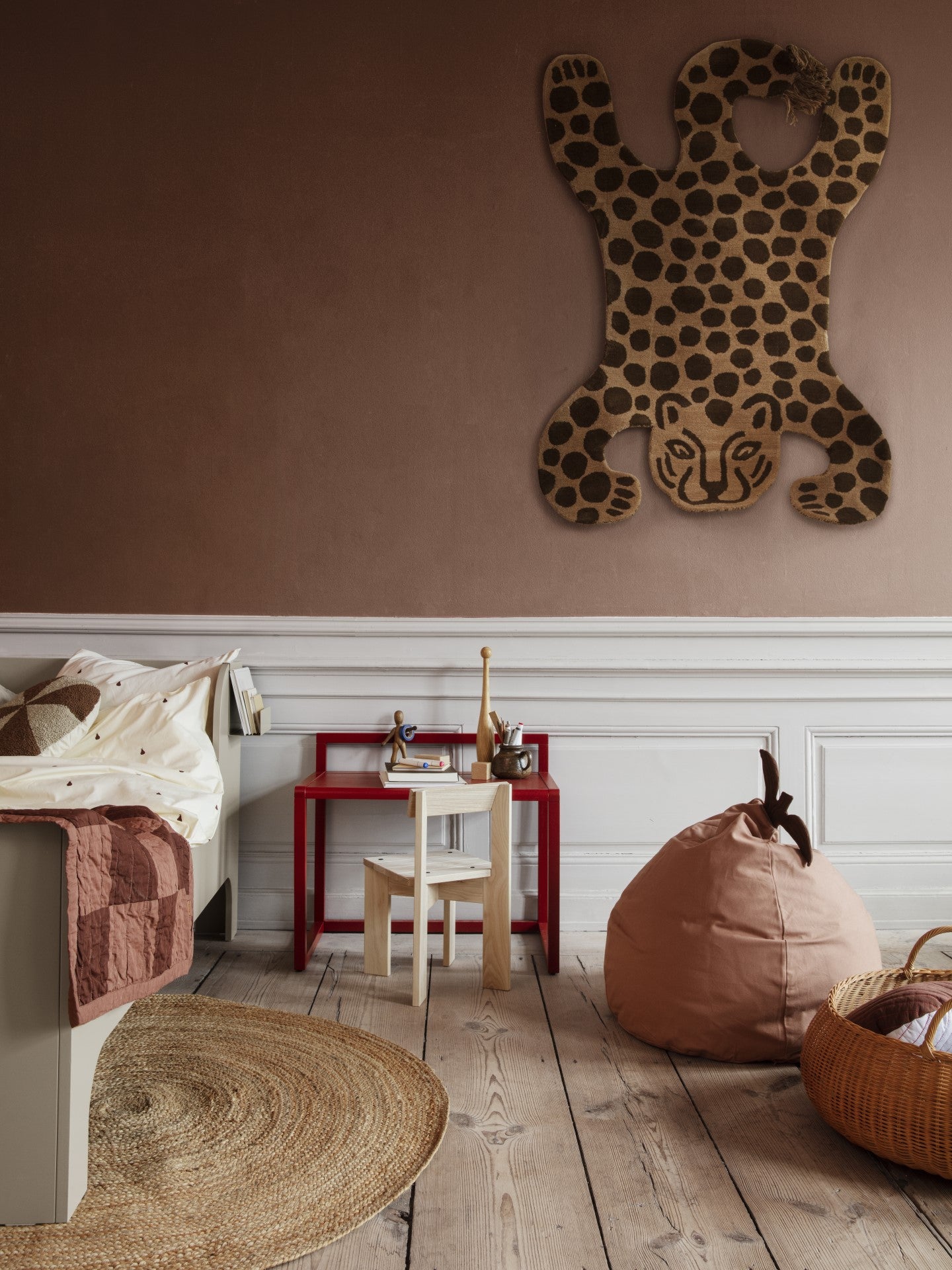 Dywan SAFARI LEOPARD brązowy