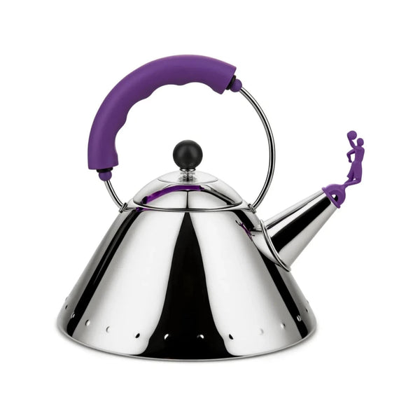 Induction kettle 3909 silver with purple