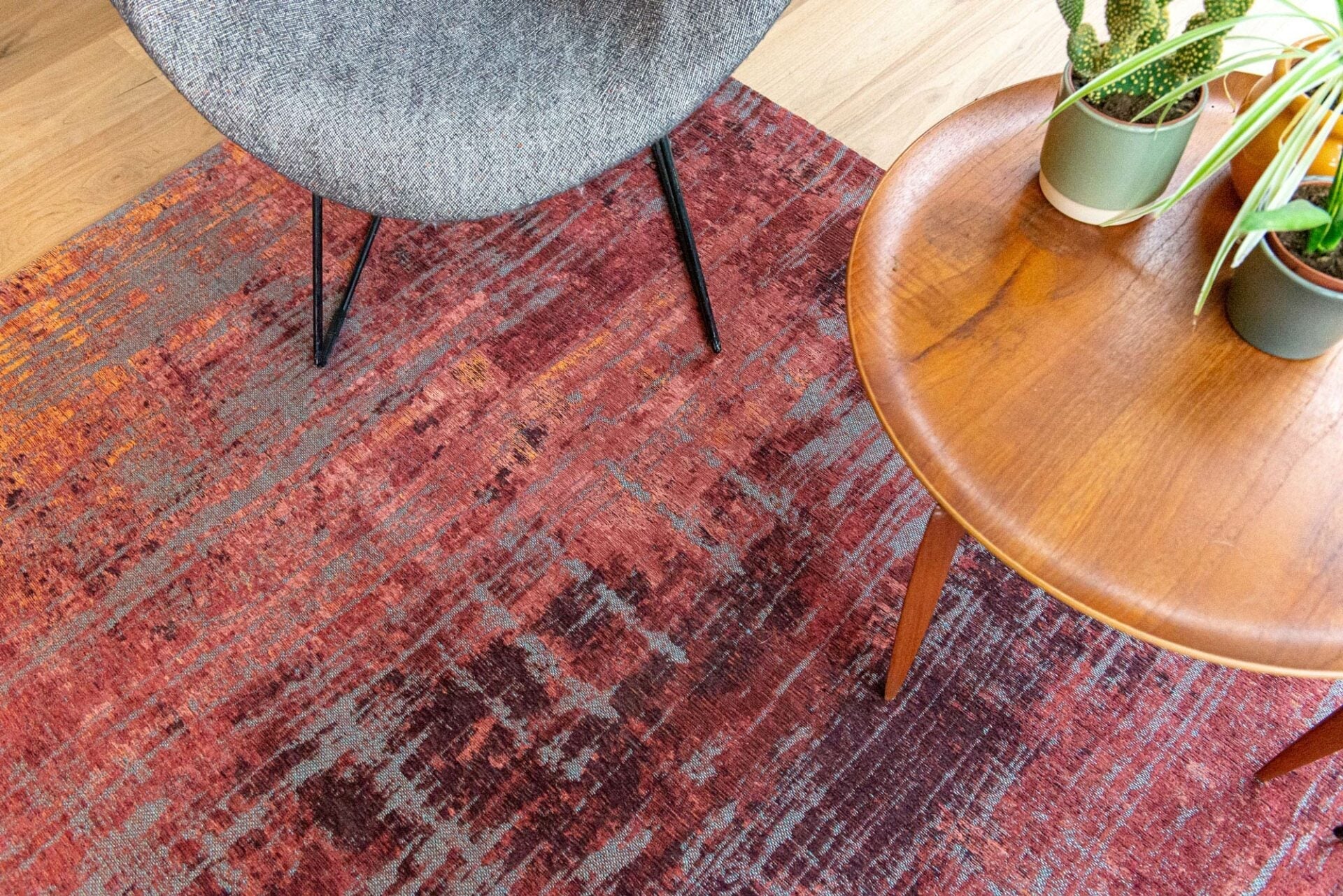 Streaks rug nassau red red