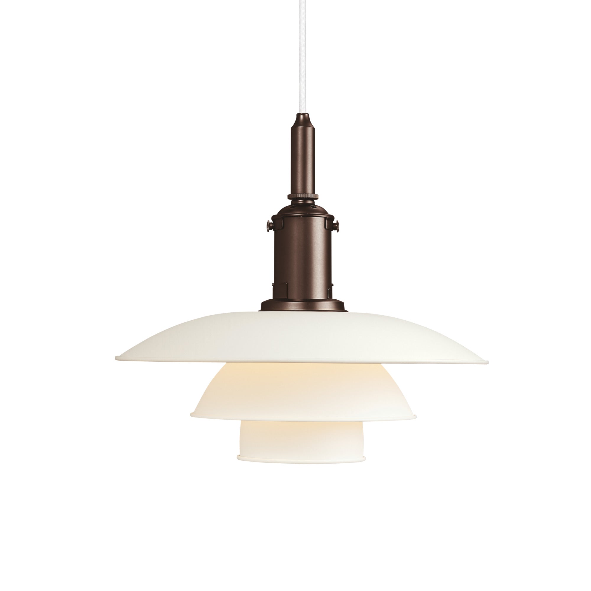 PH 3½-3 White Pendant Lamp