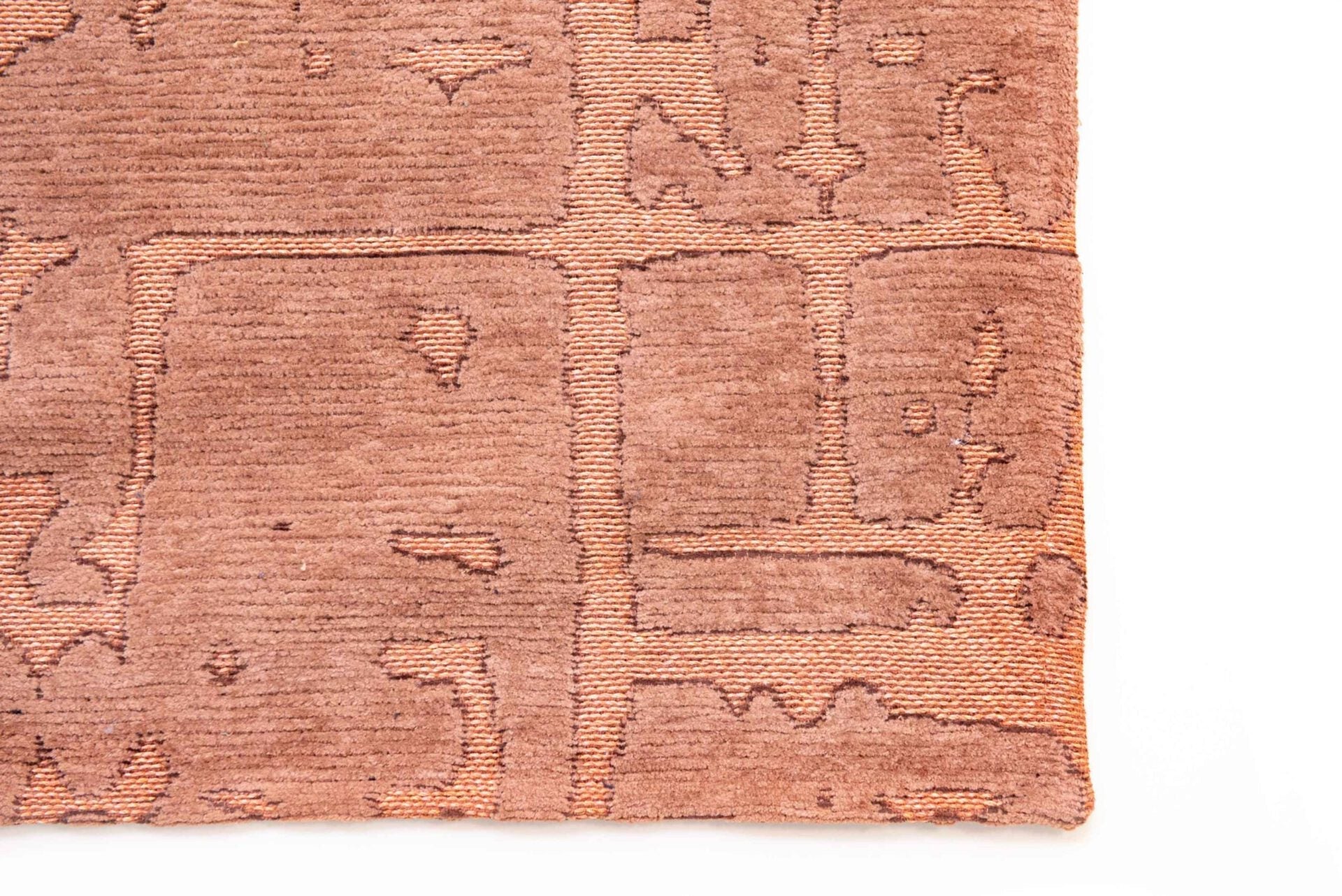 Baobab rug for salmon copper