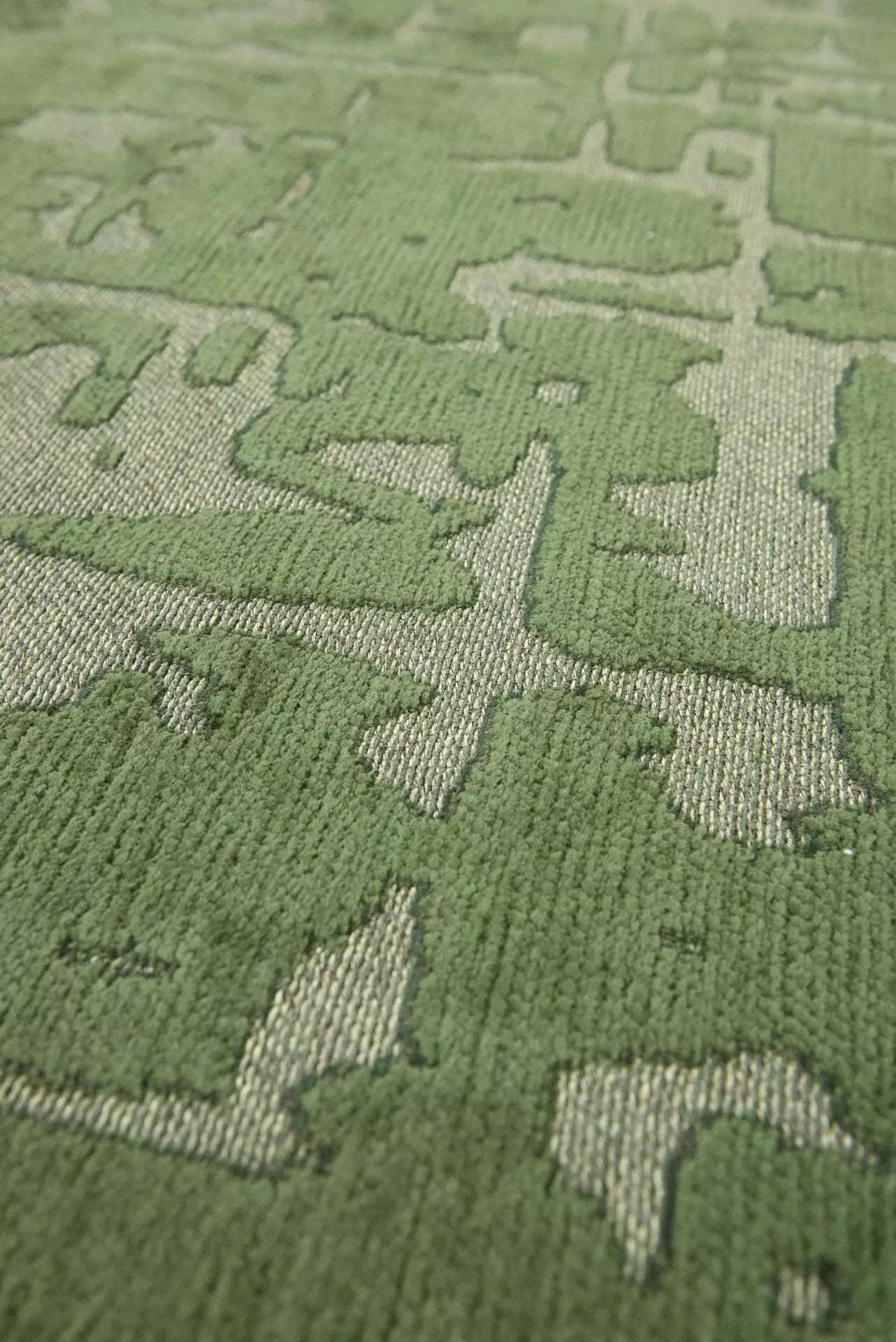 Oval Rug BAOBAB PERRIER'S Green