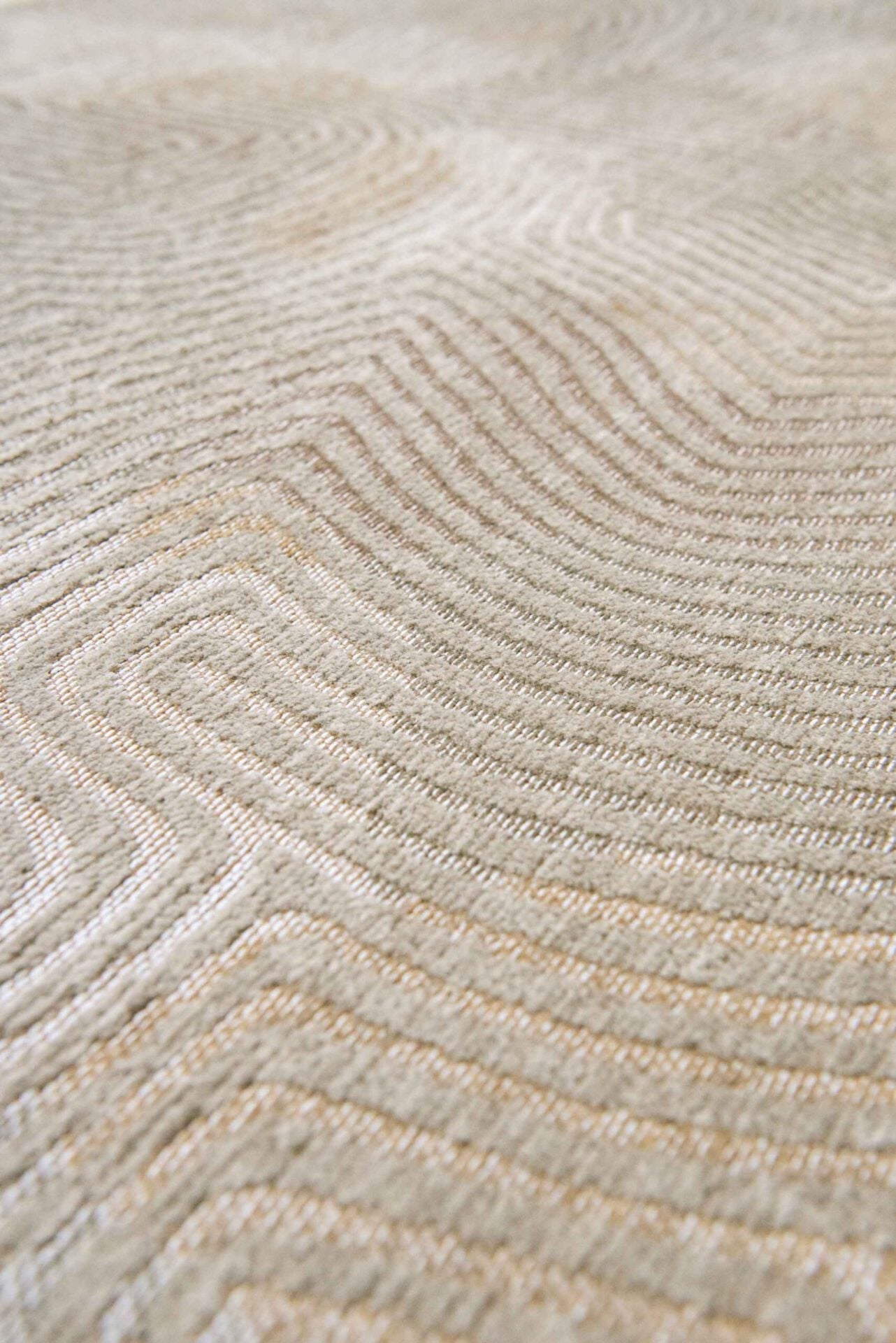 Coral shell beige beige rug