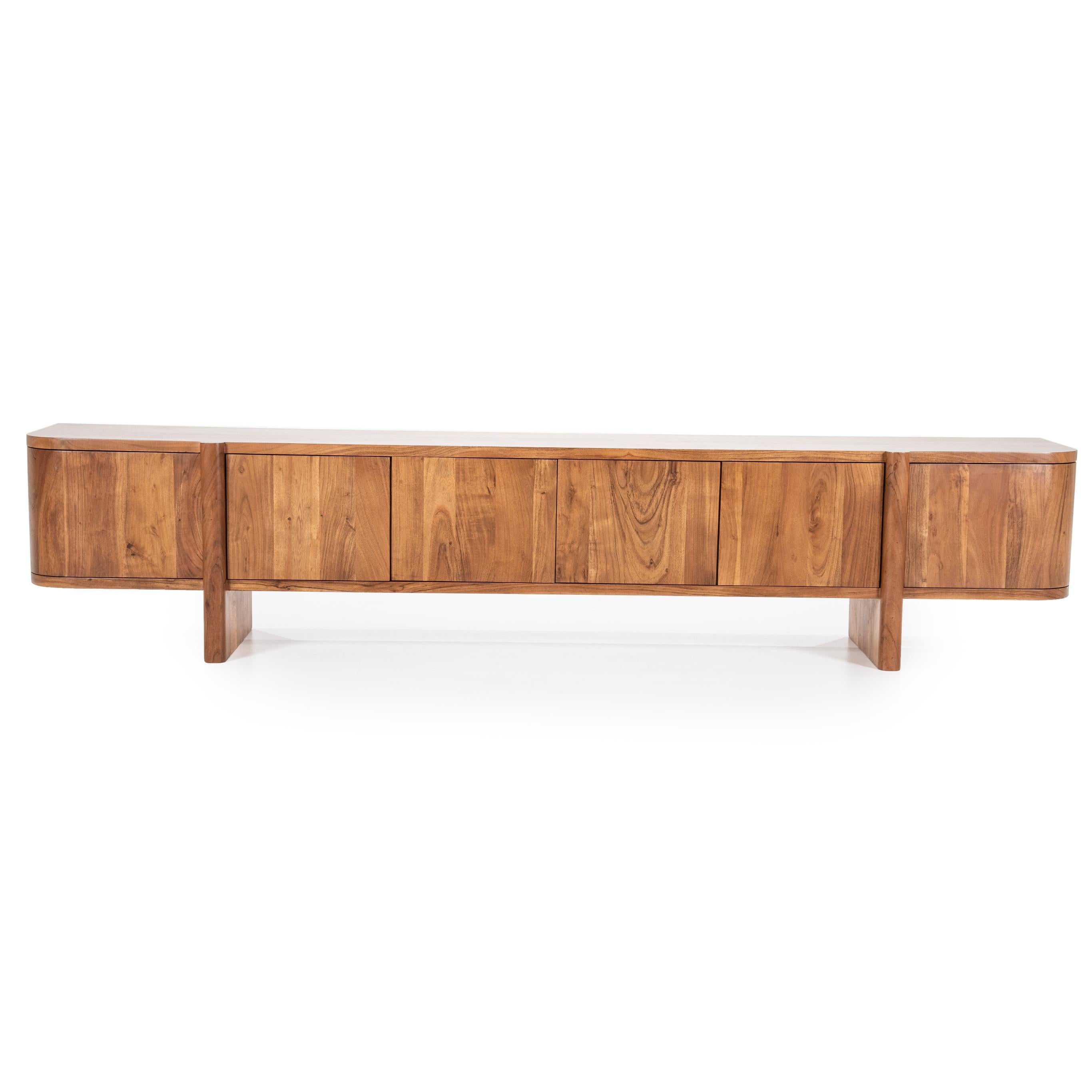 JULIAN TV cabinet acacia wood