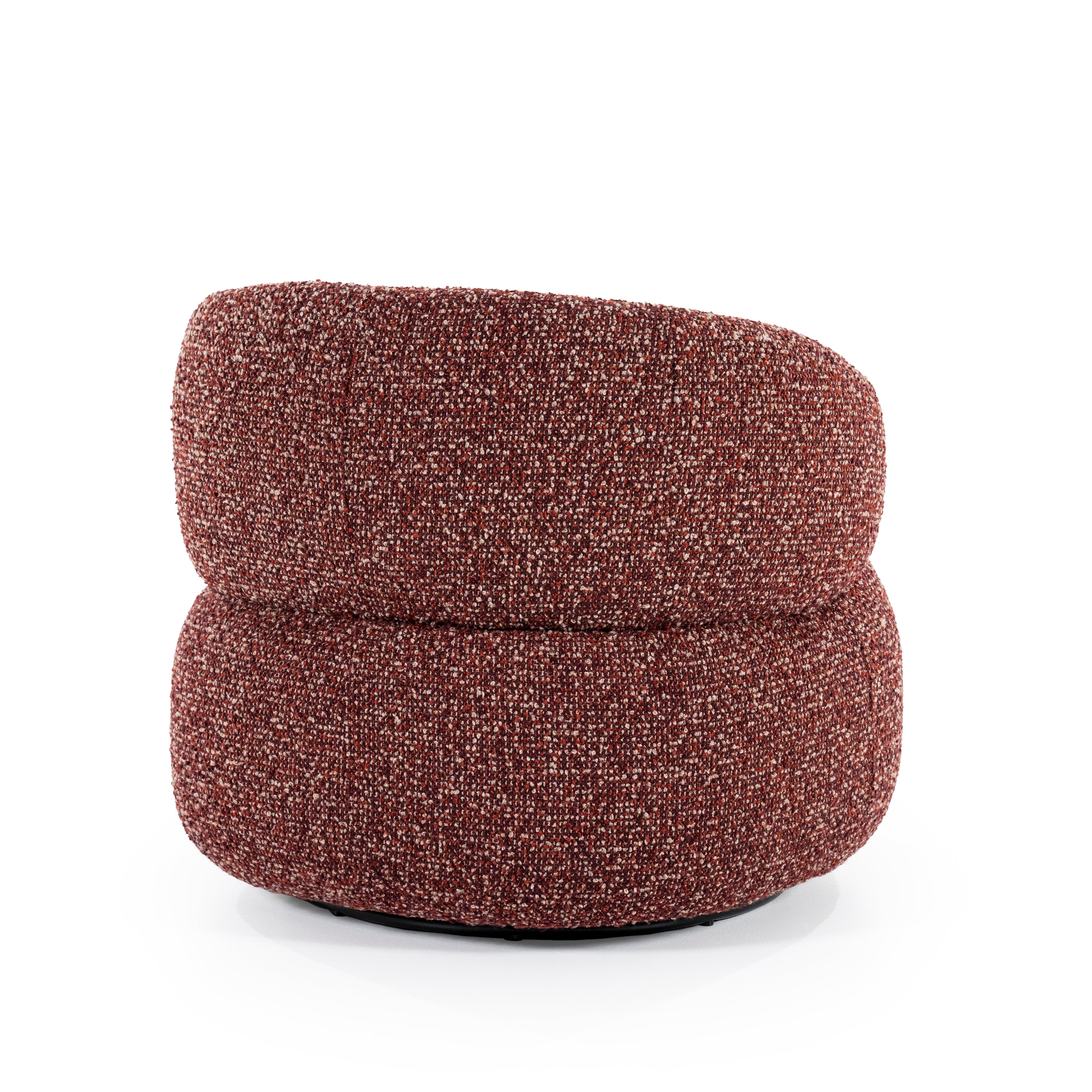 Sessel MAEVE rotbraun meliert