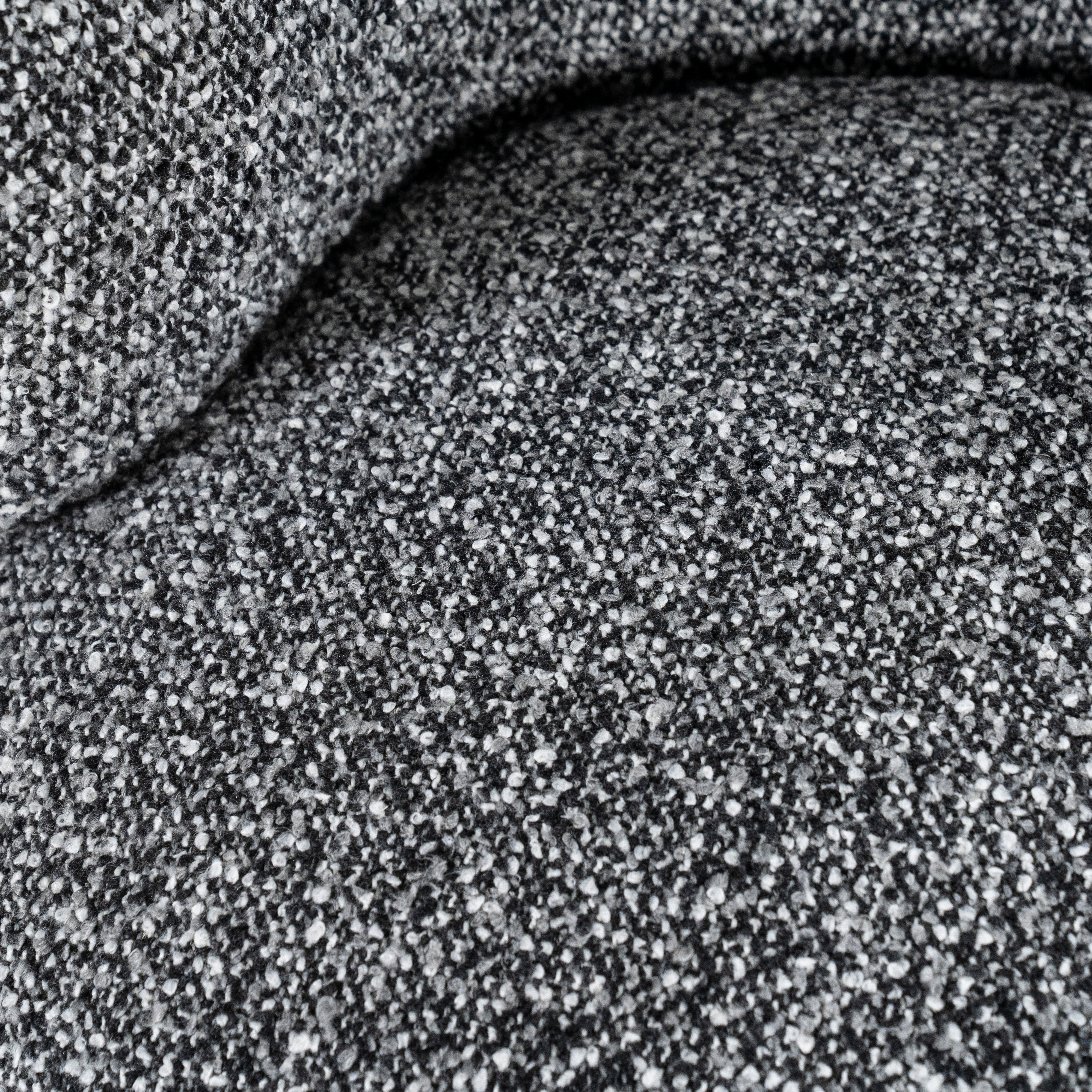 Sessel MAEVE schwarz-weiß meliert