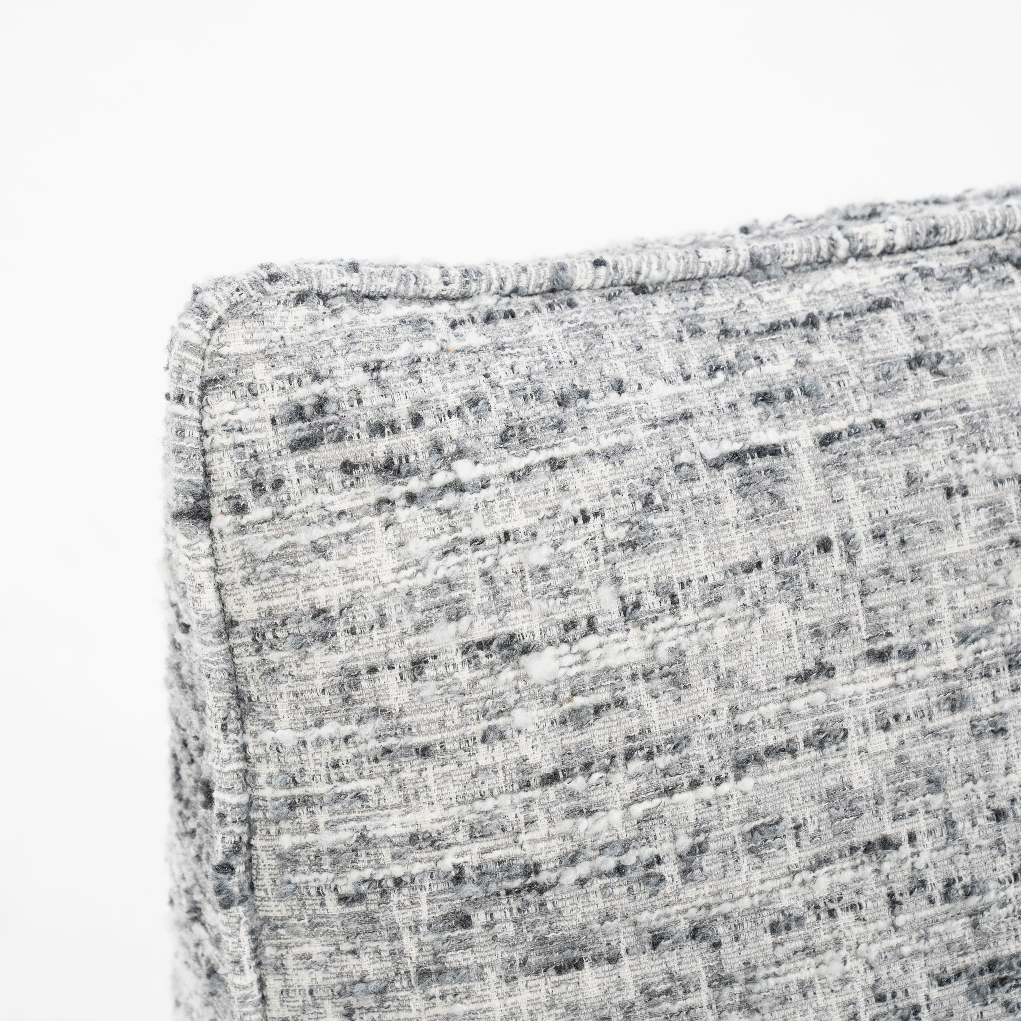 LOYS swivel armchair gray mélange