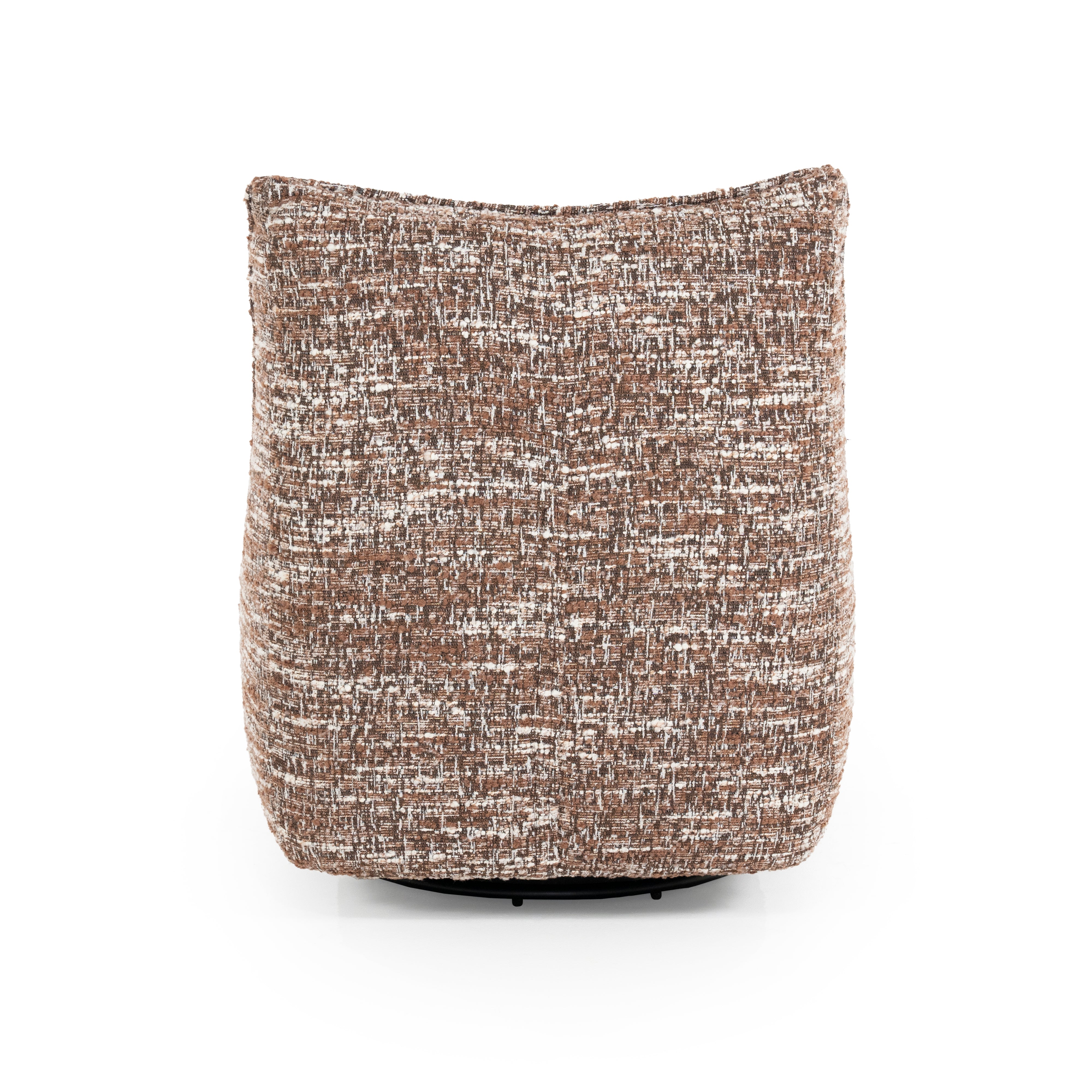 LOYS brown swivel armchair