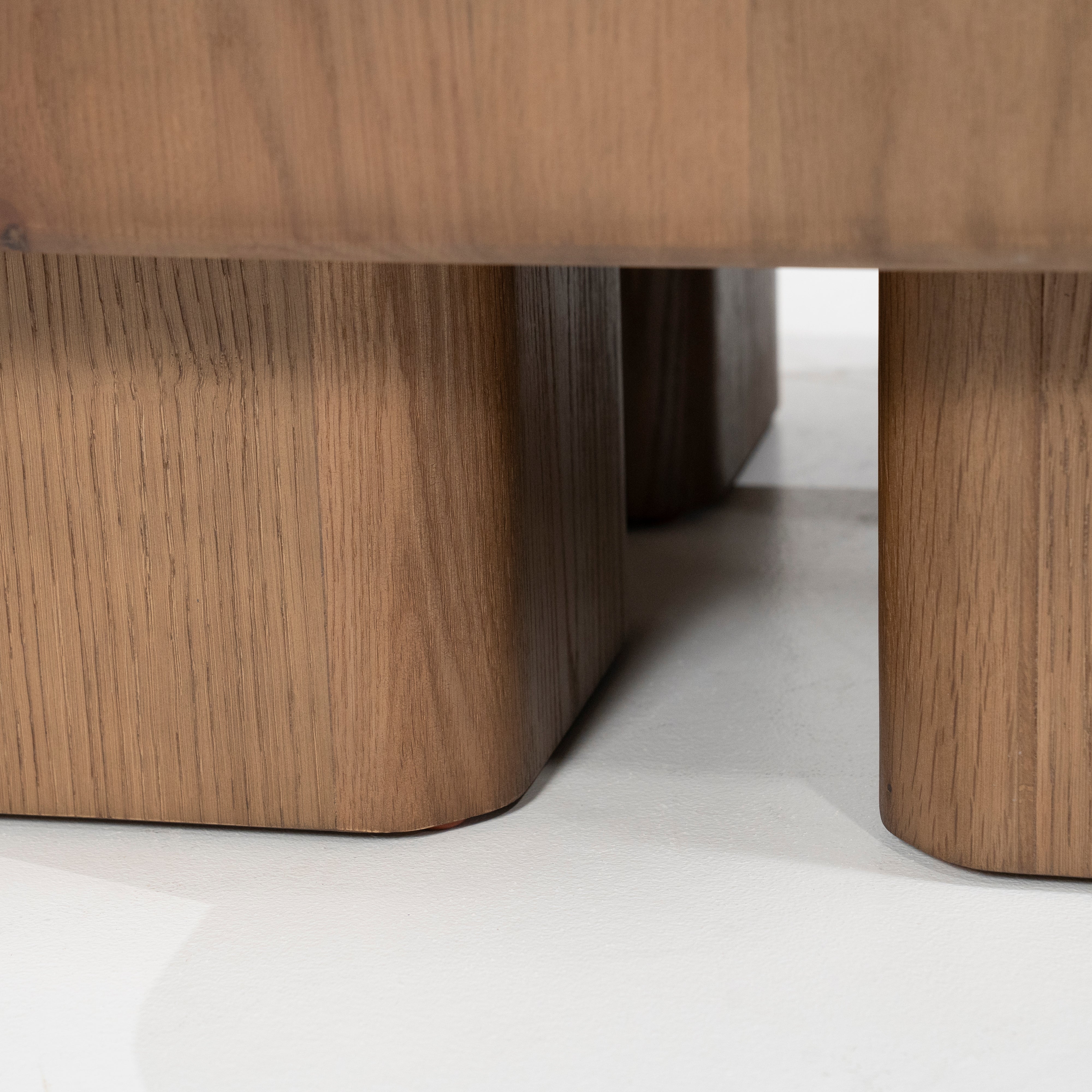 Couchtisch HARMONY dunkles Eichenholz