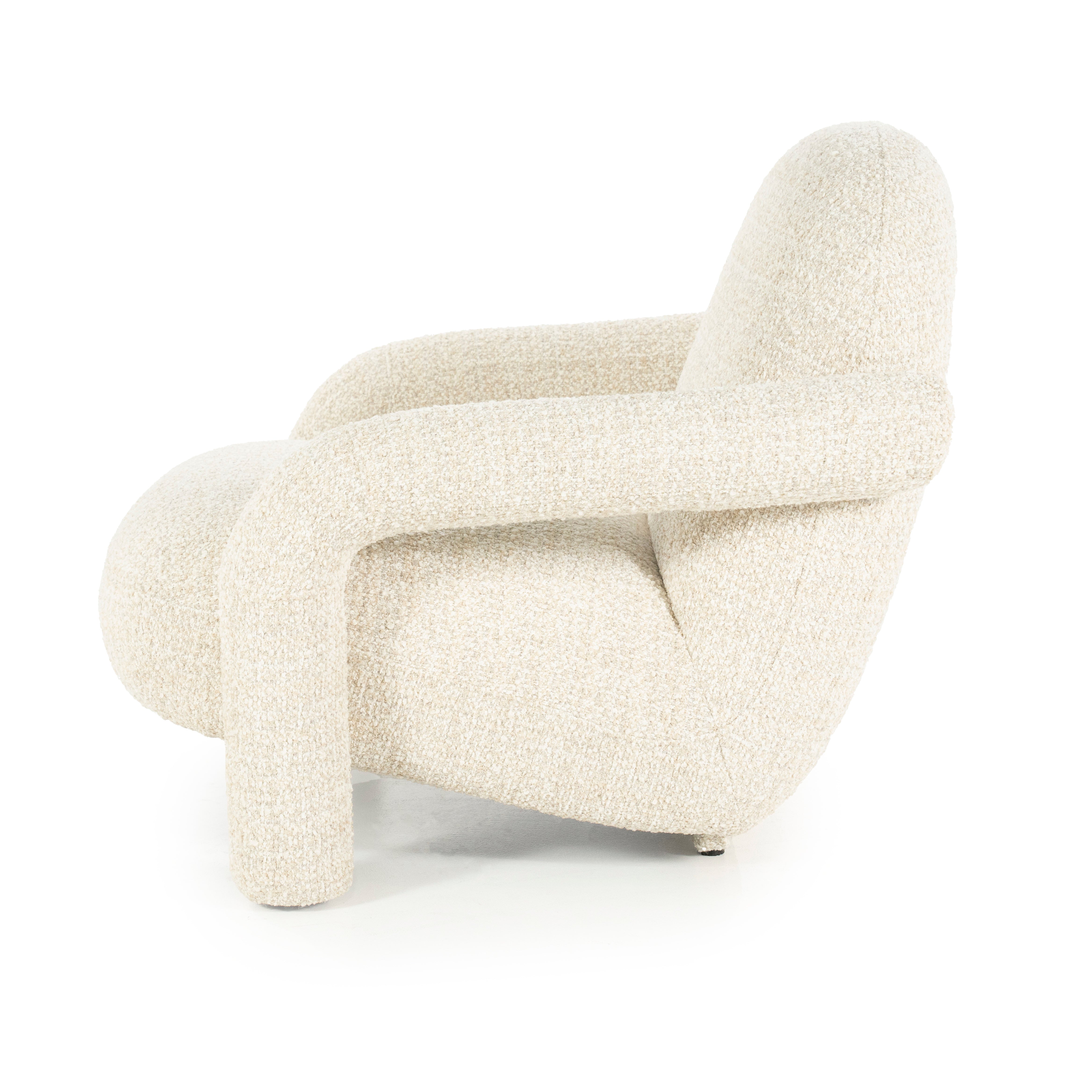 MONICA armchair light beige