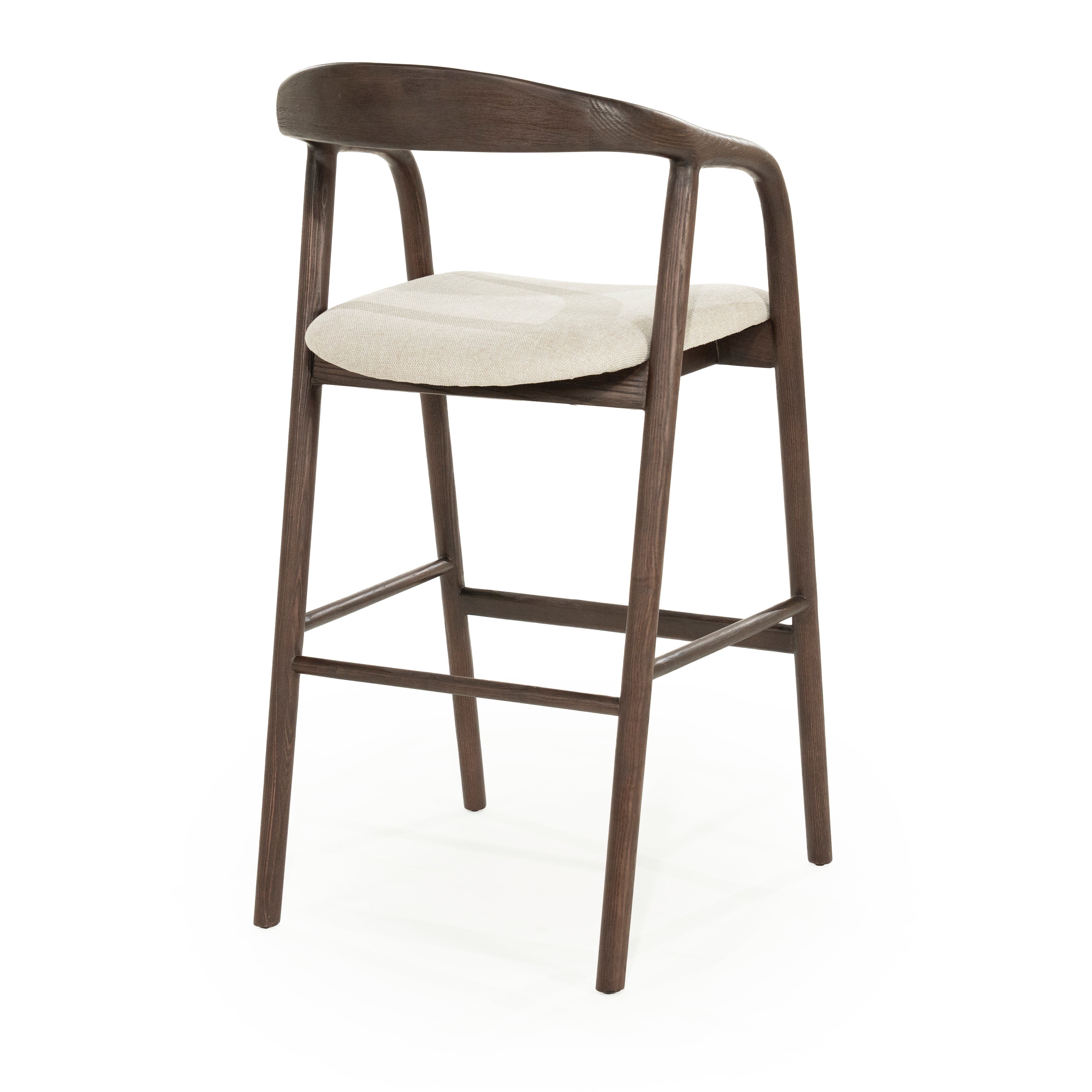 RAYVEN Stool dark ash wood