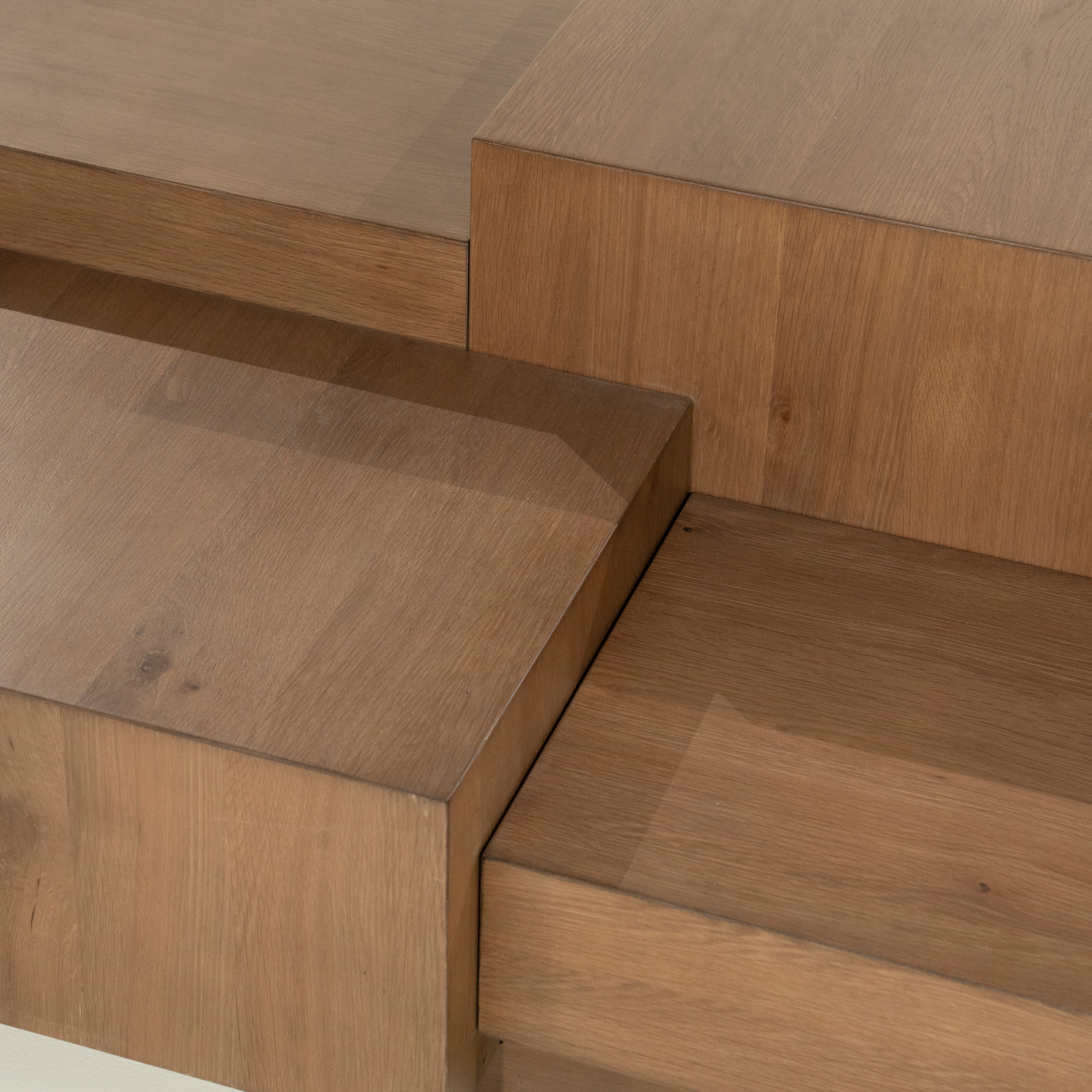 Couchtisch QUINTEN dunkles Eichenfurnier