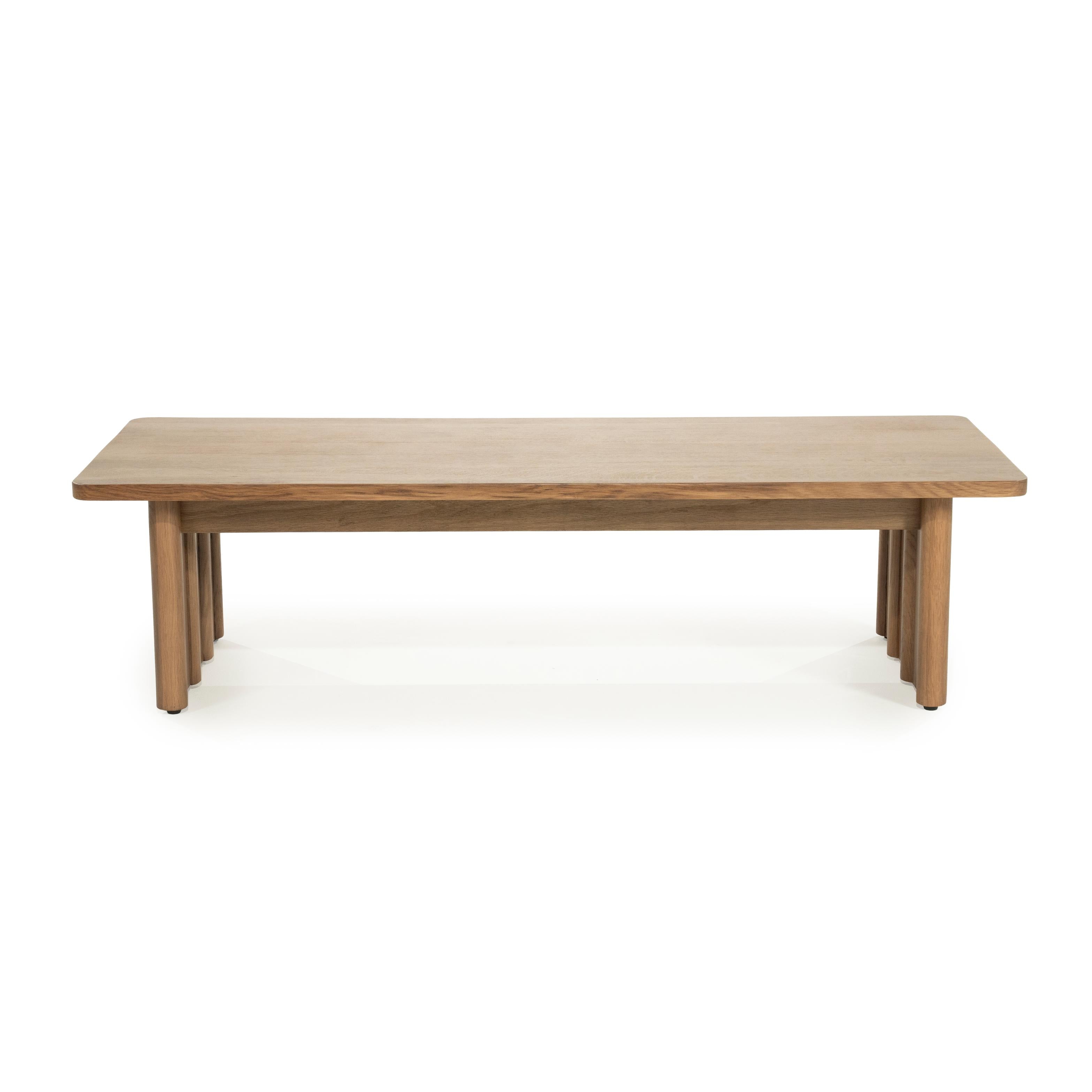 JAKE Coffee Table Dark Oak Wood