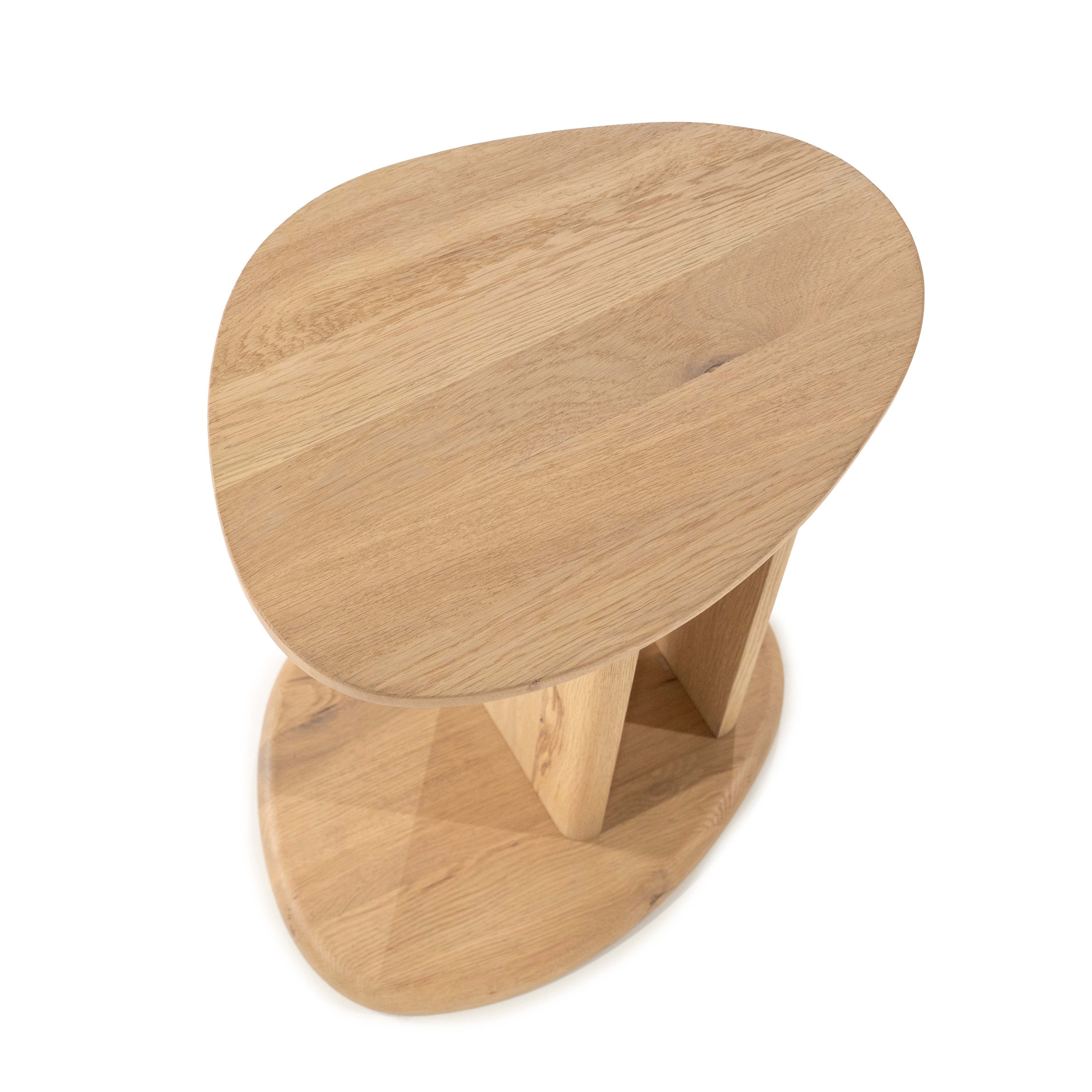 Stolik boczny LORI drewno dębowe