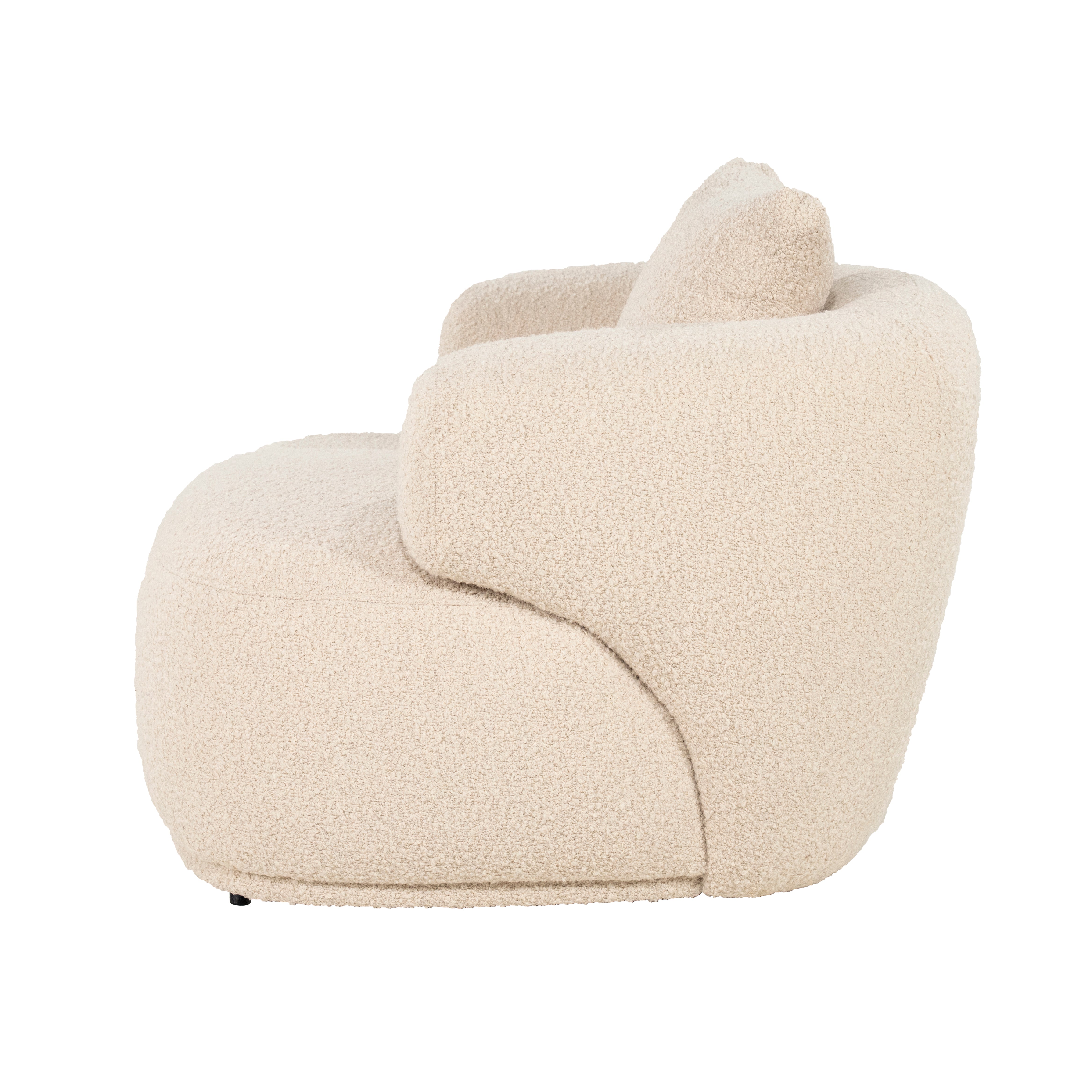 BRUNO Beige Armchair
