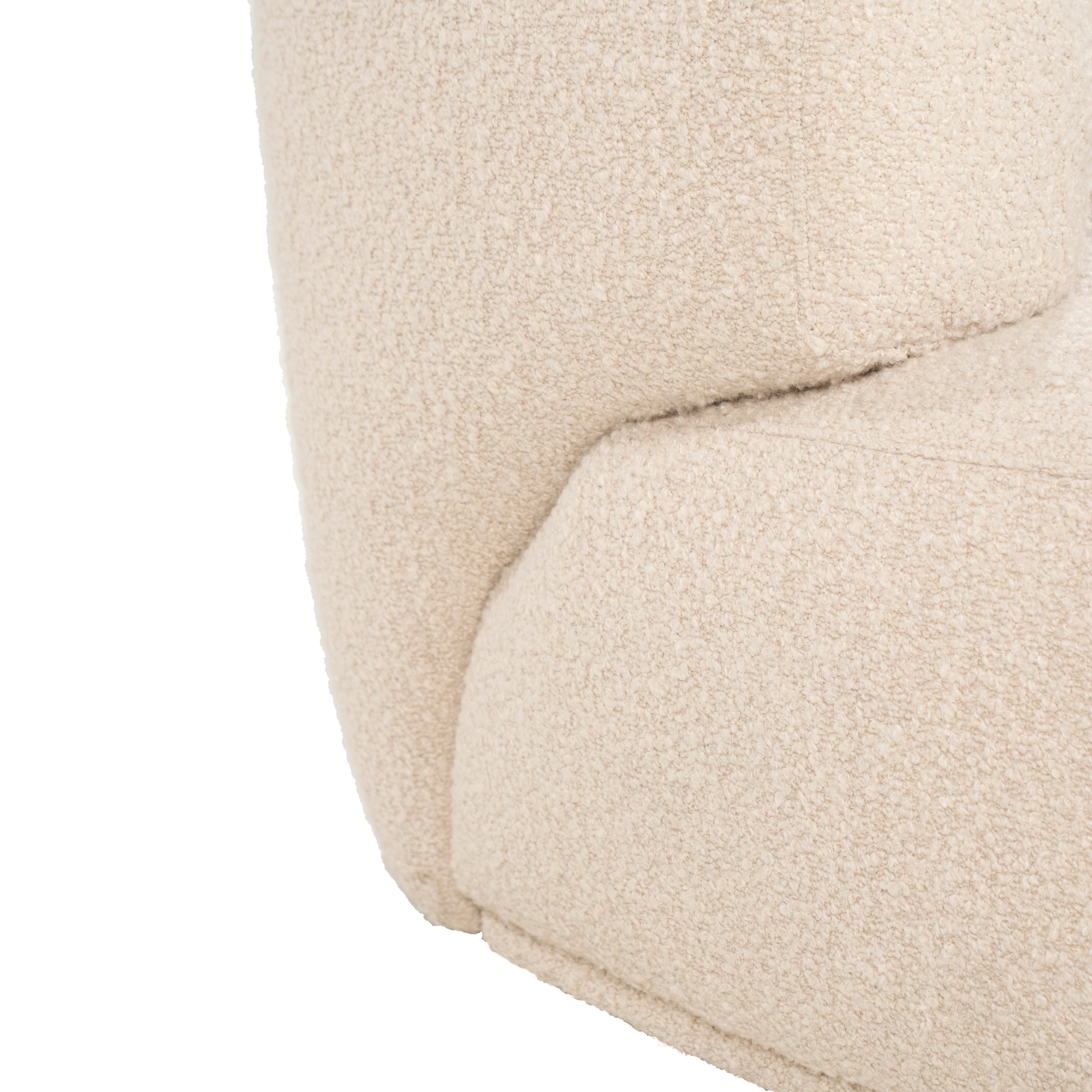 BRUNO Beige Armchair