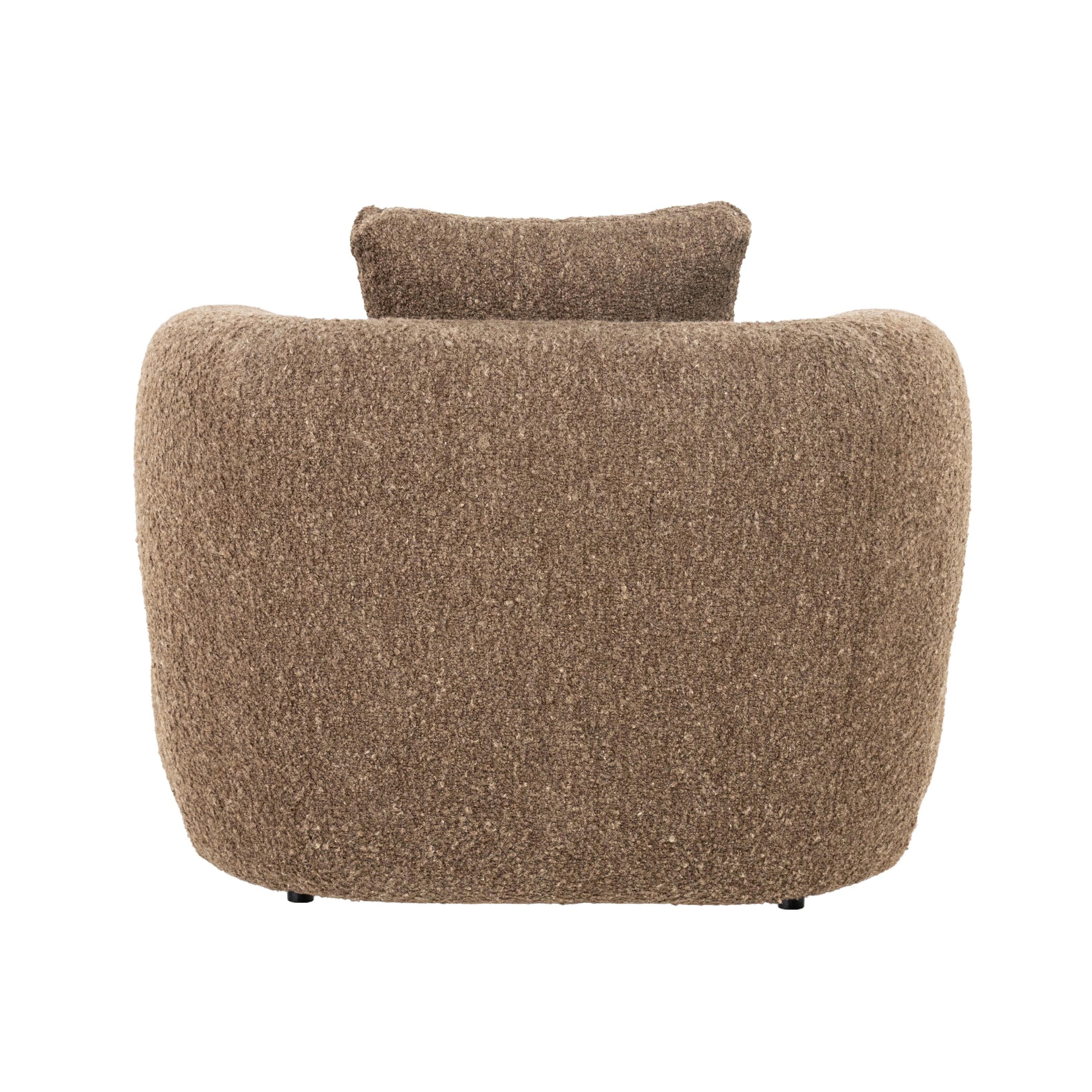 BRUNO Armchair in Brown