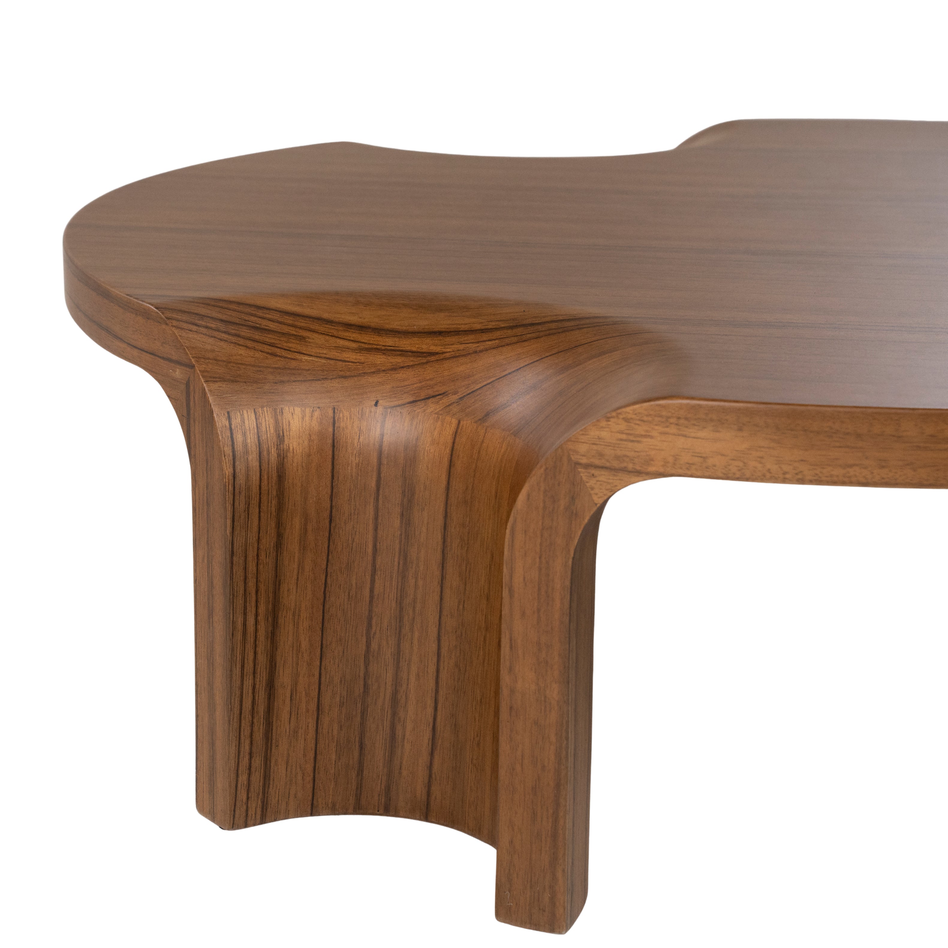 AVAR Walnut Veneer Coffee Table