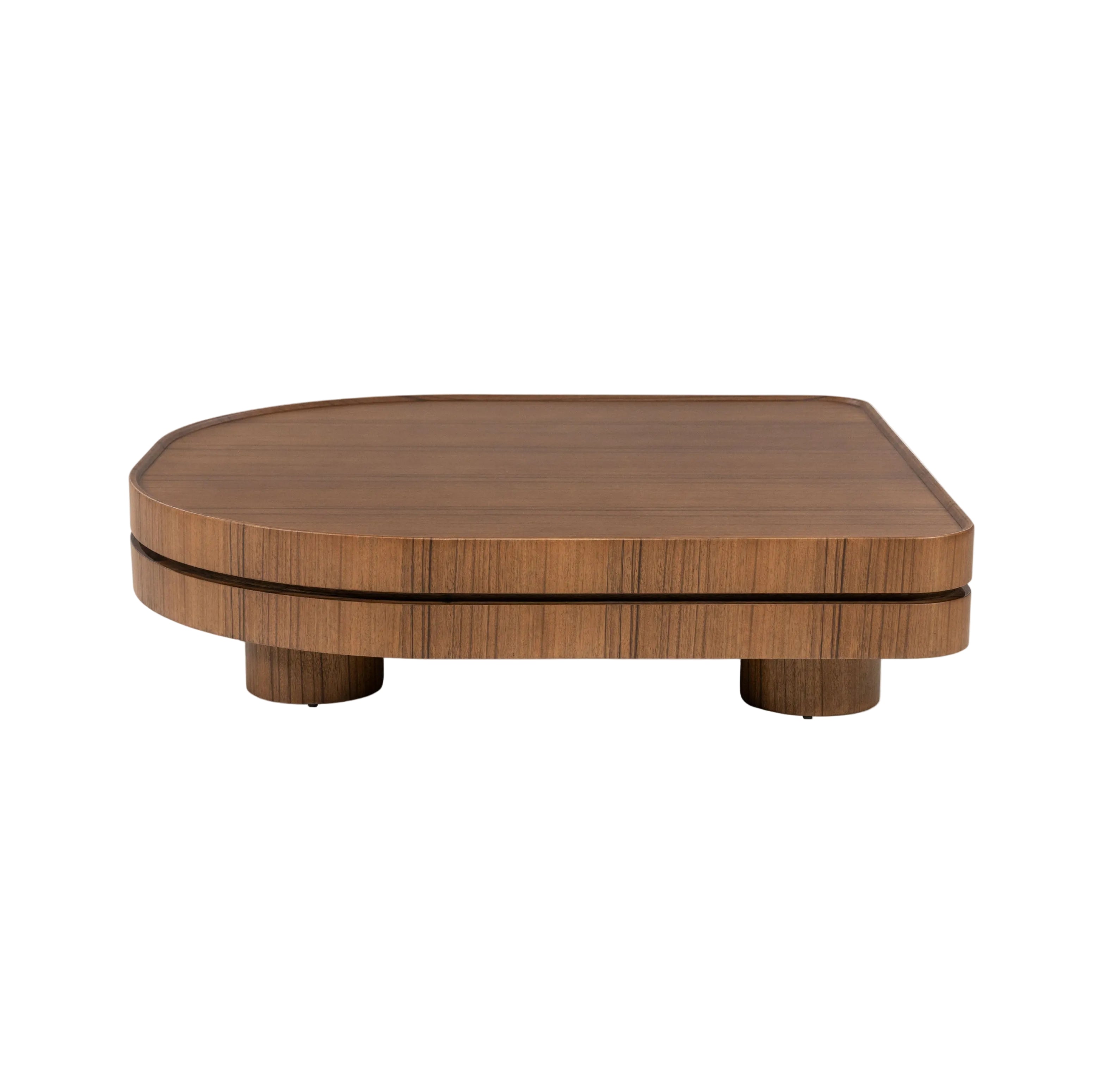 ARCUS Coffee Table in Walnut Veneer