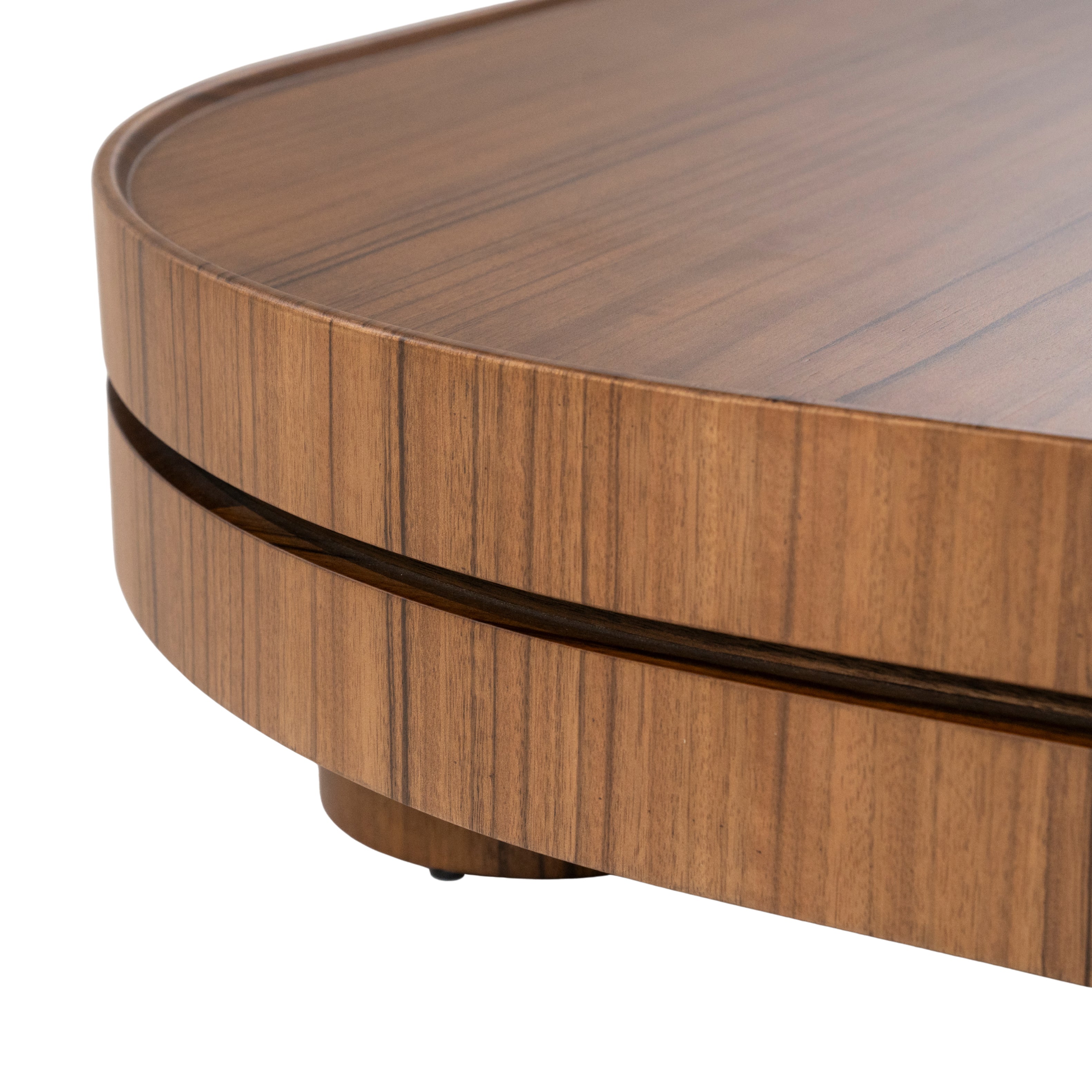 ARCUS Coffee Table in Walnut Veneer