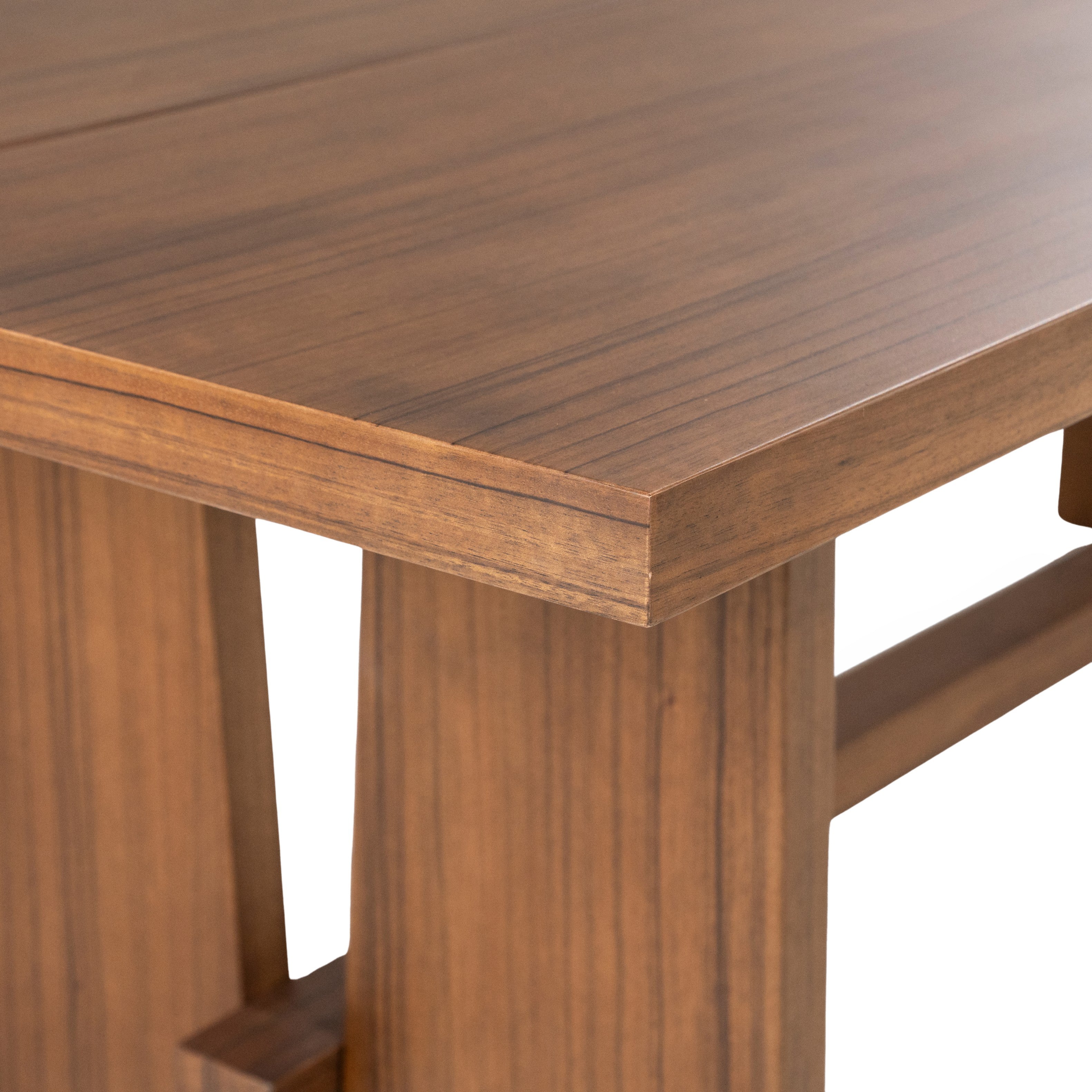 LIRA table in walnut veneer