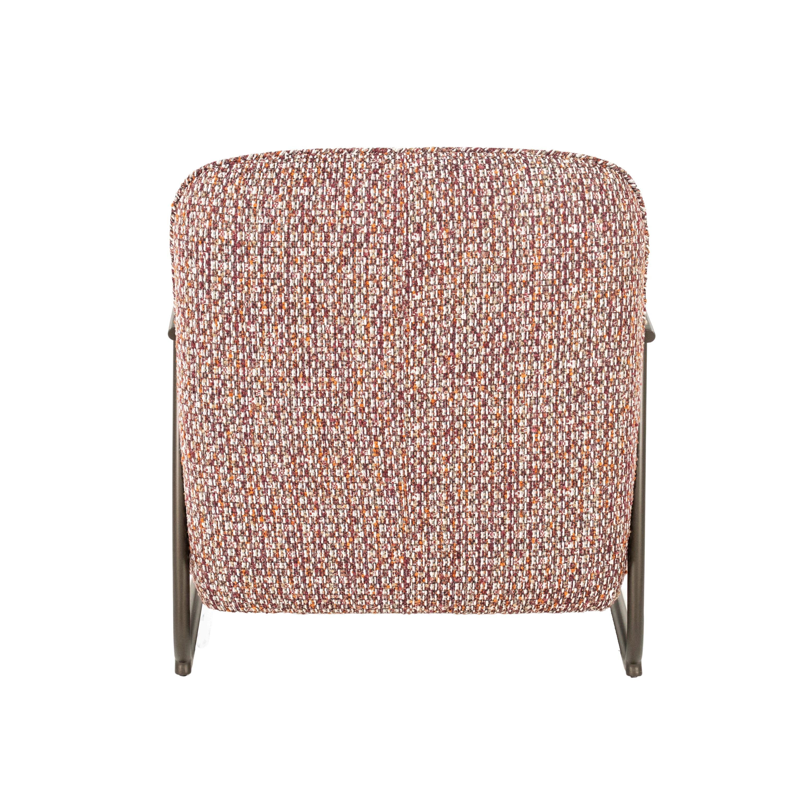 NOREL Armchair in Red Melange