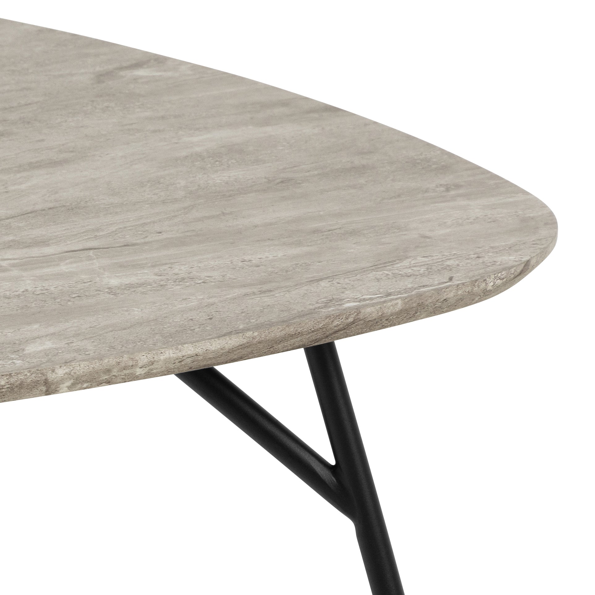 Caracas coffee table gray marble