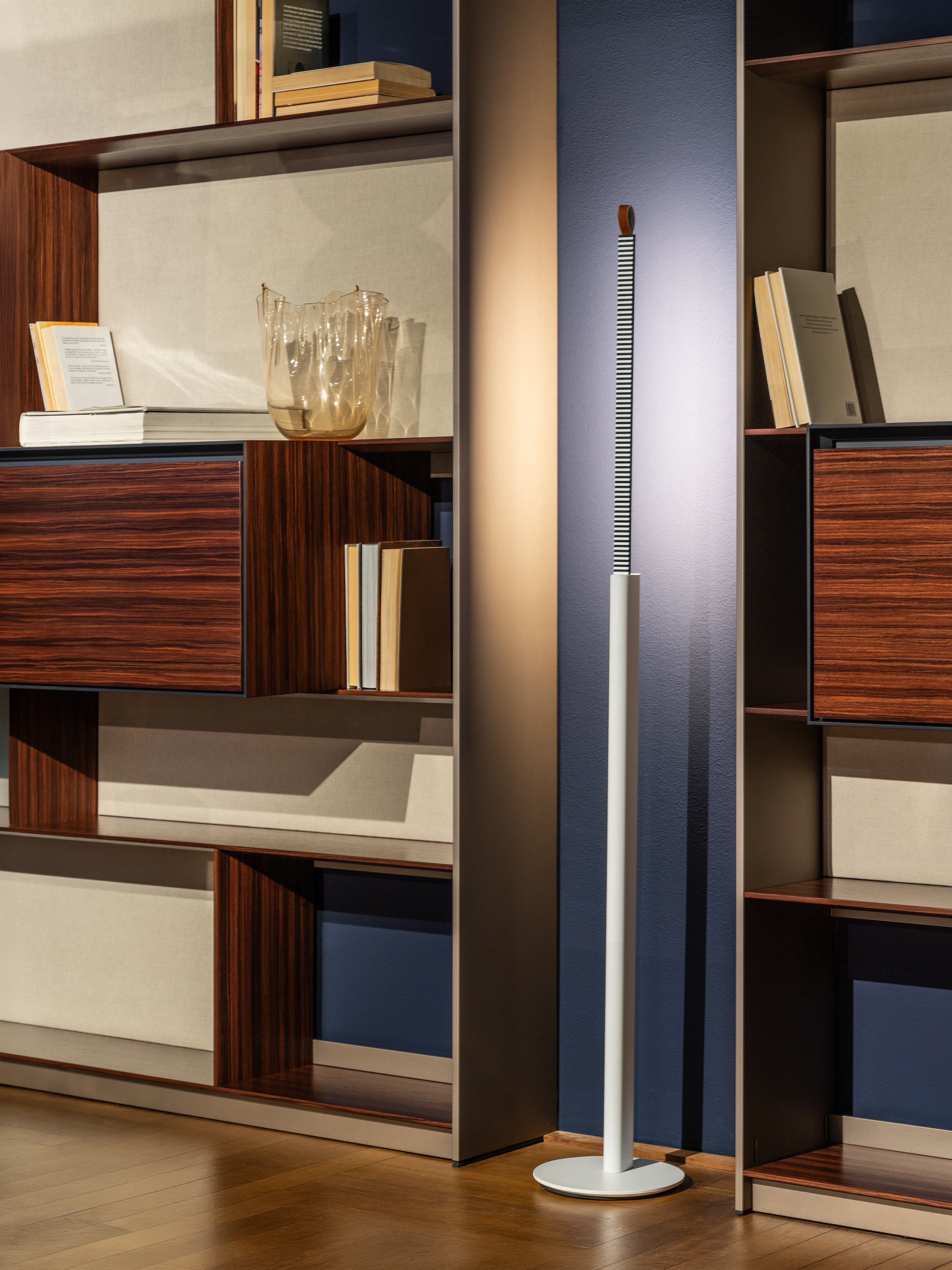 Metrica Floor Lamp in Glossy White