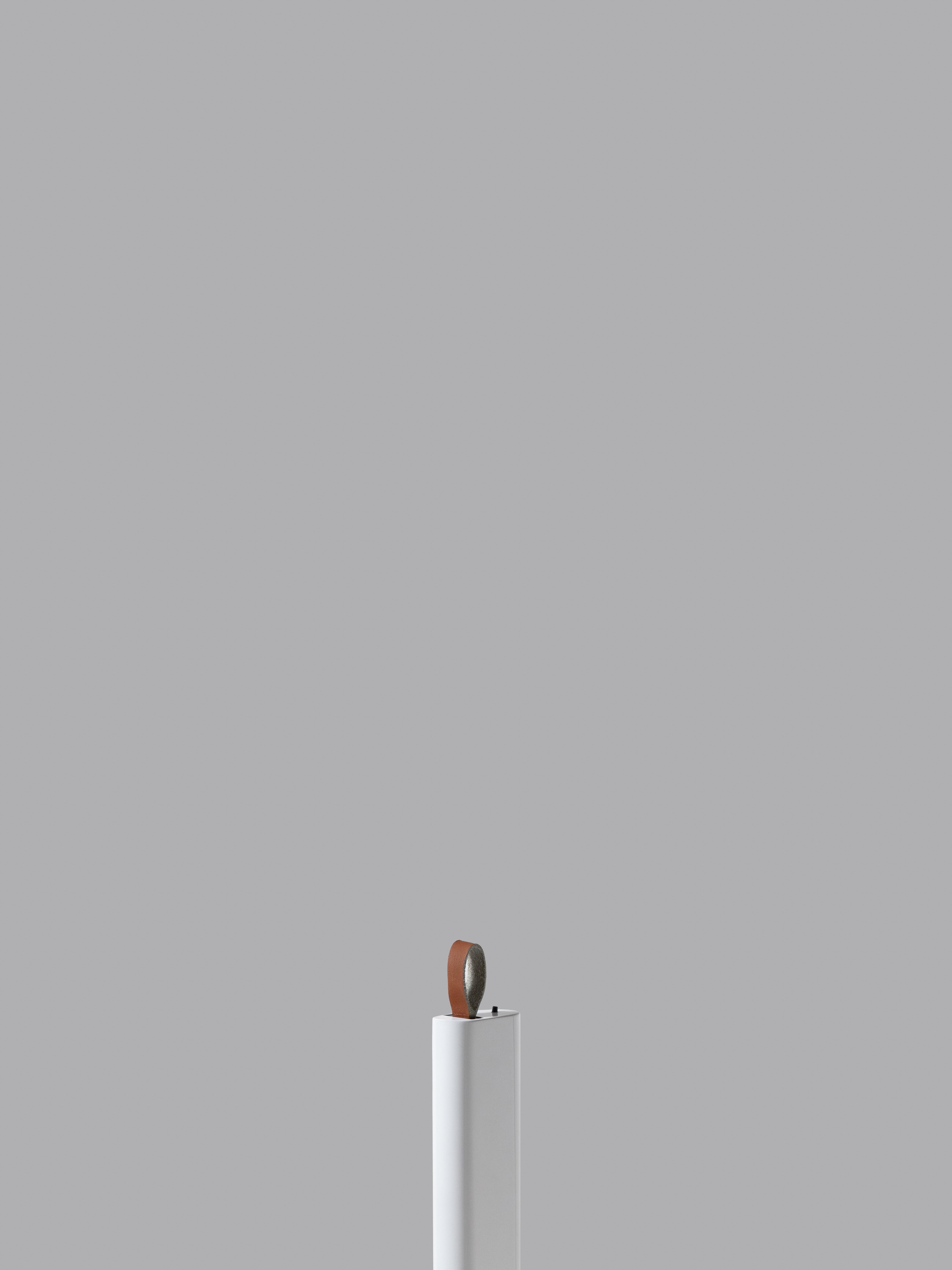 Metrica Floor Lamp in Glossy White