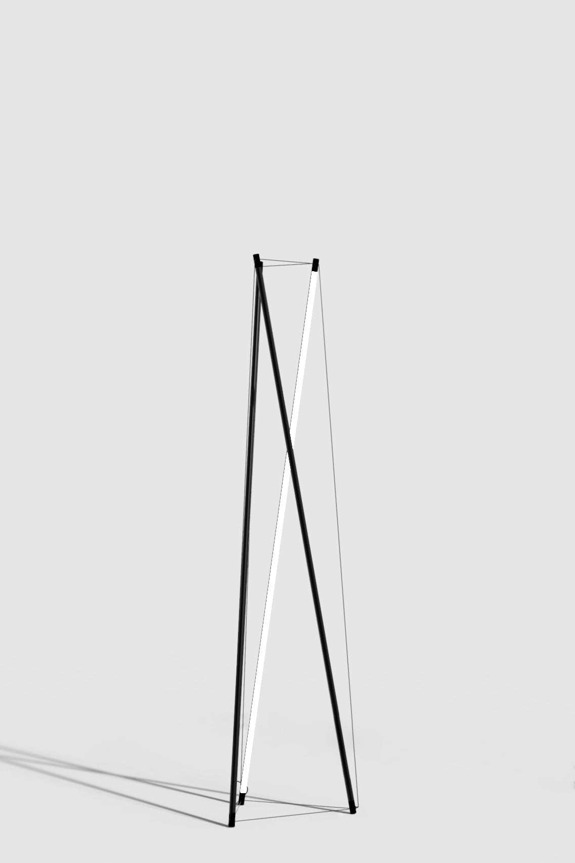 TENSO Black Floor Lamp