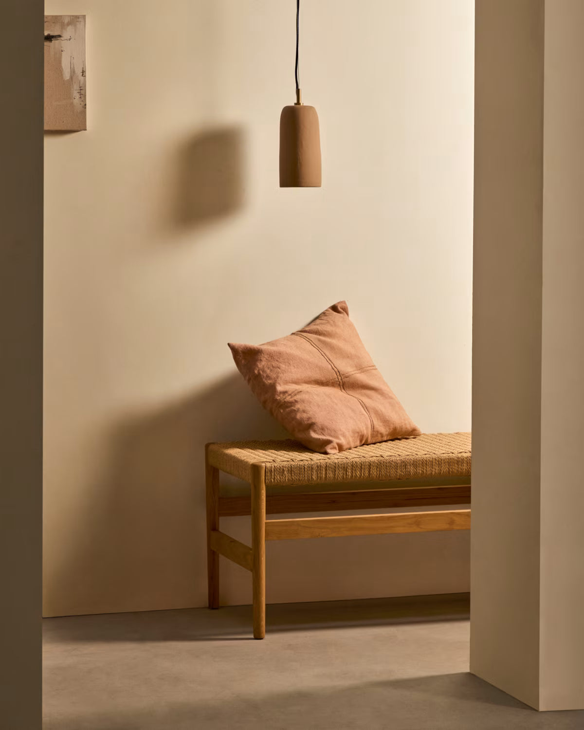 Madsen terracotta hanging lamp