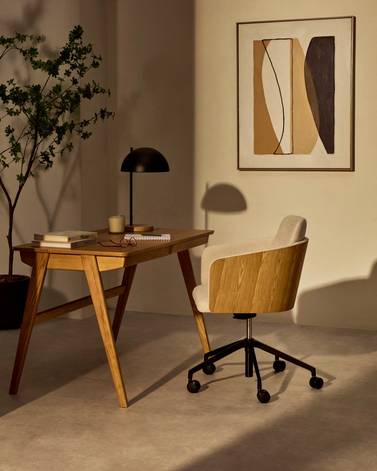 Desk julia ash wood