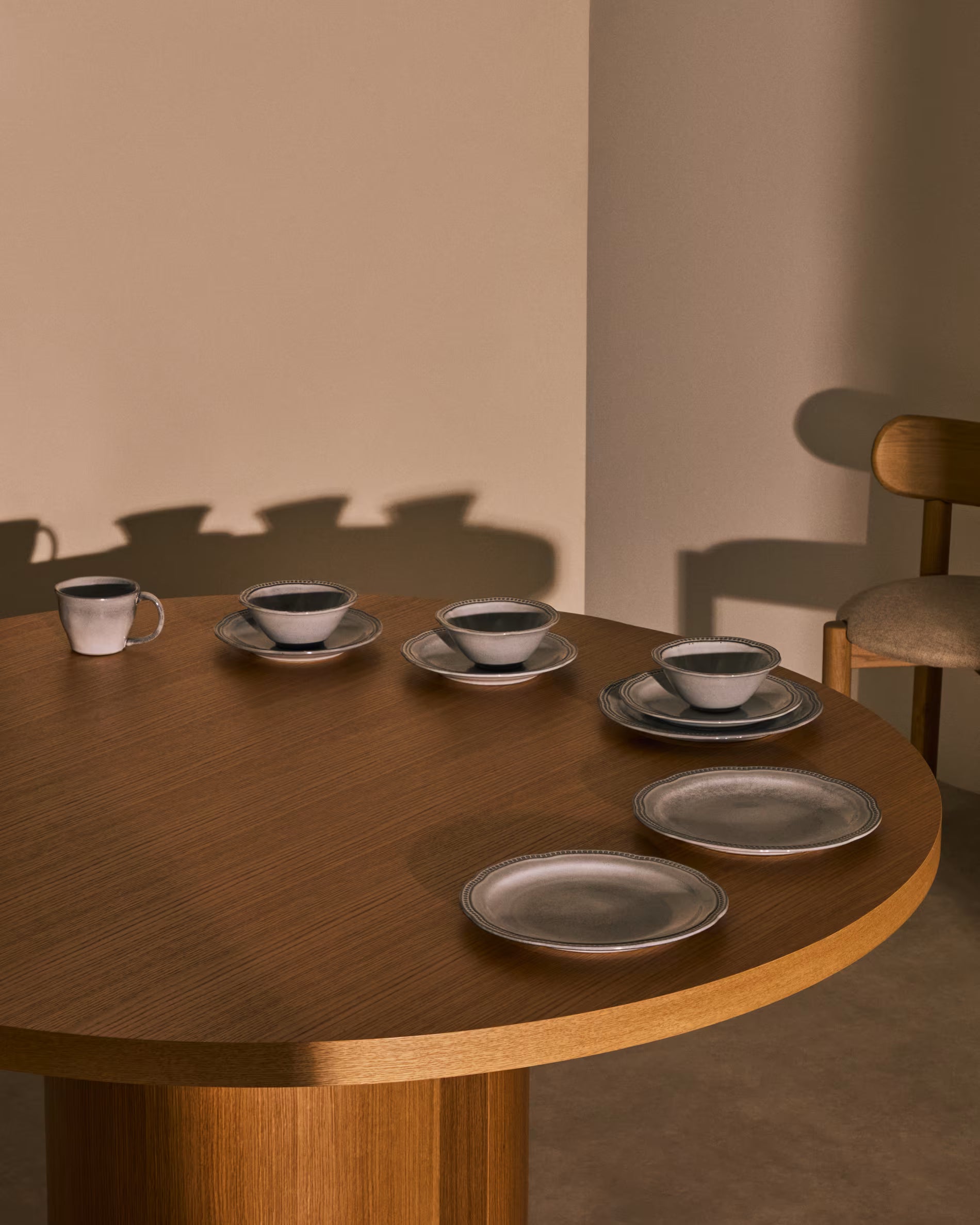 DOVEC Flat Plate Blue Ceramic