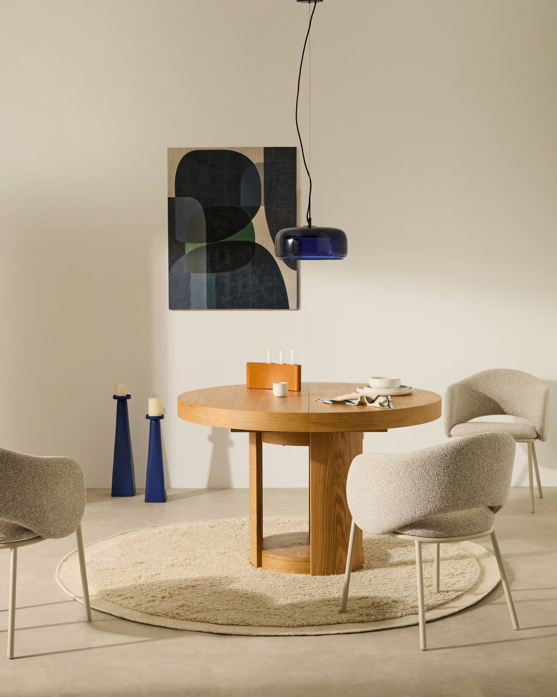 Round table Artis Oak Veneer