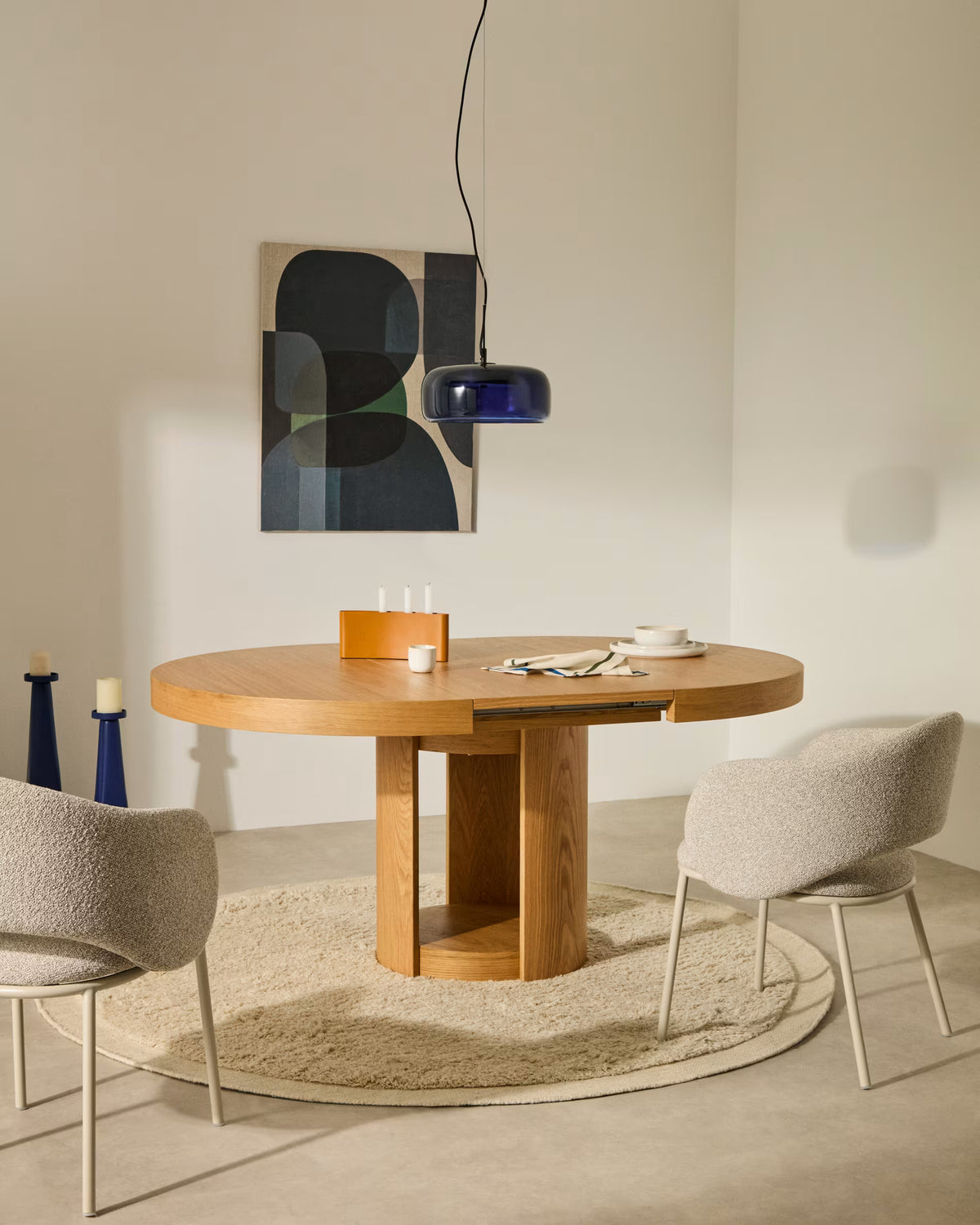 Round table Artis Oak Veneer