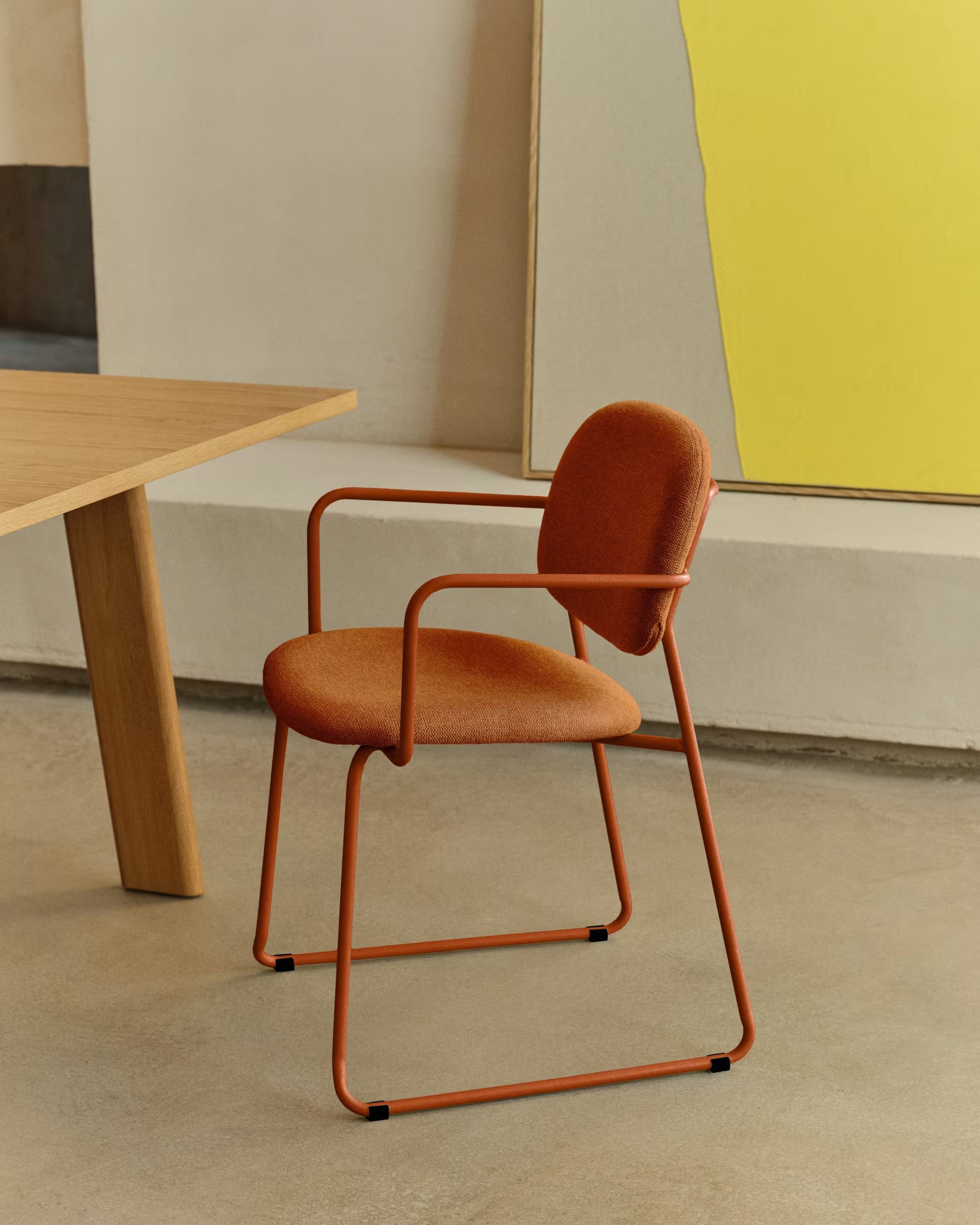 MELI terracotta chair