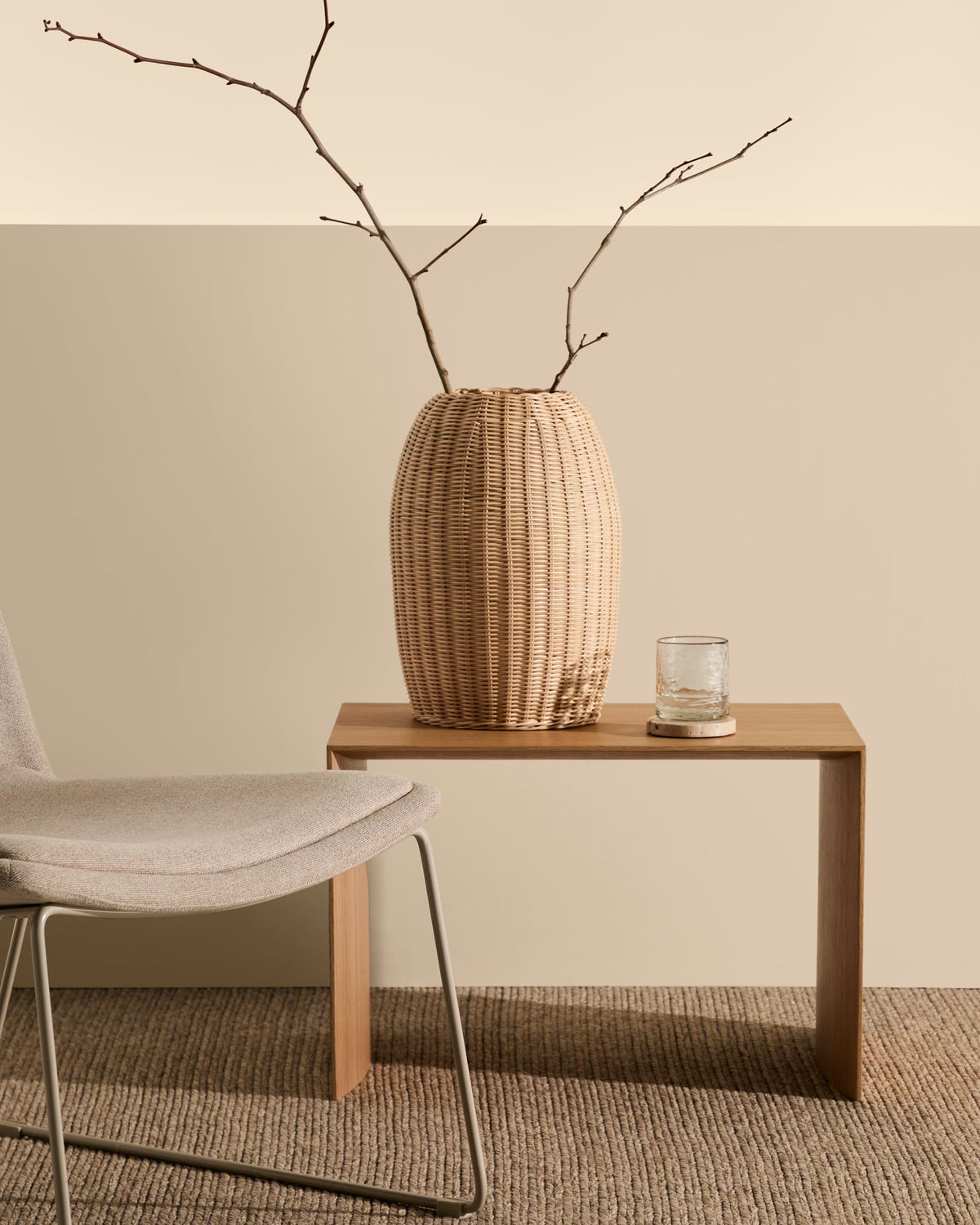 Wazon ZILNA naturalny rattan – ujęcie 12