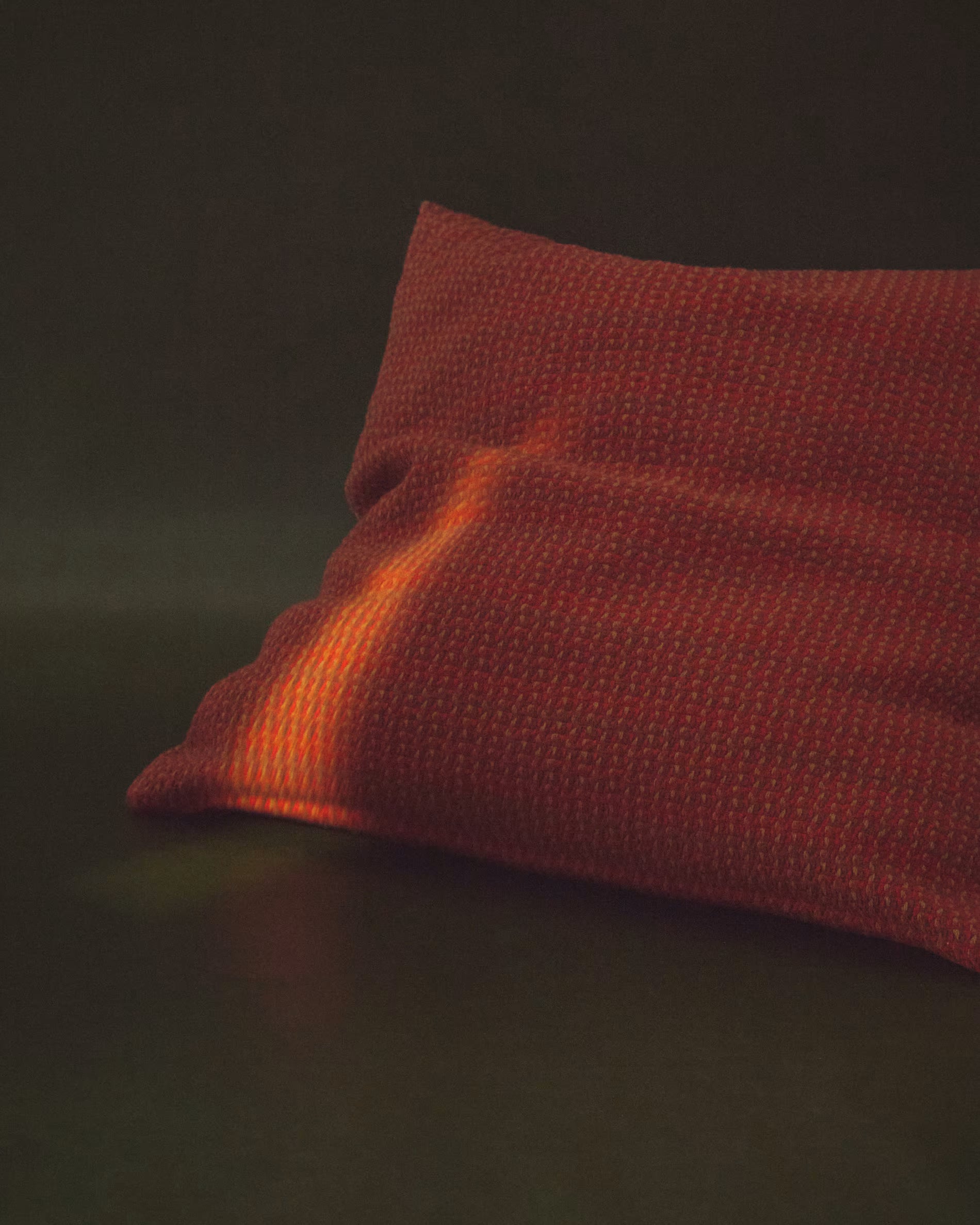 NUVAL Kissenbezug rot