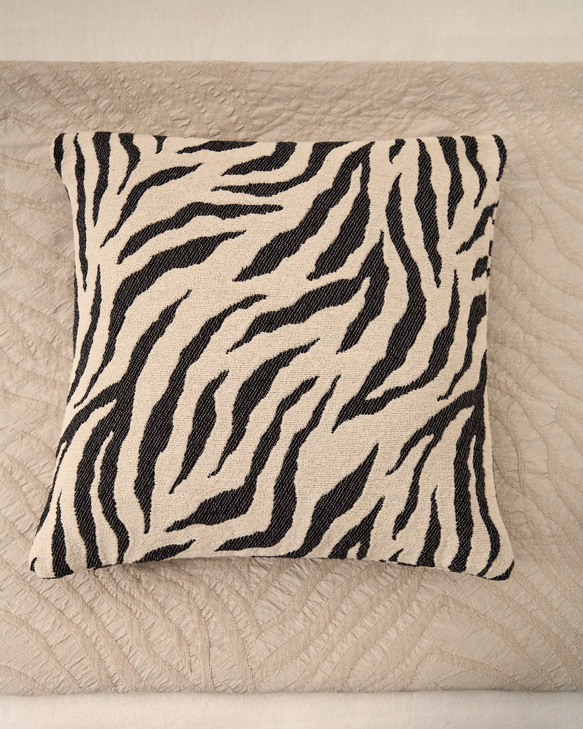 MELUNI zebra cushion cover