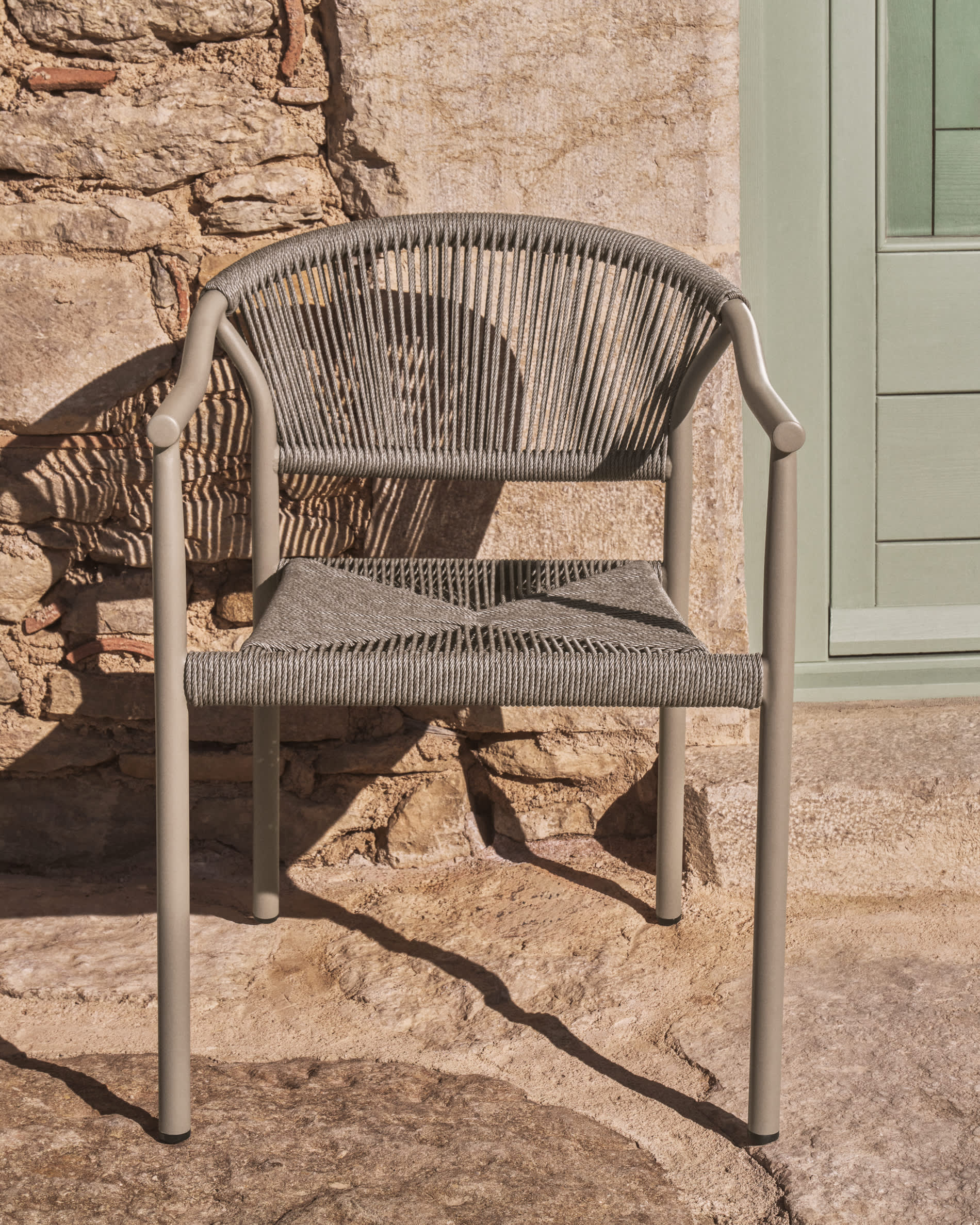 LIVADIA taupe garden chair