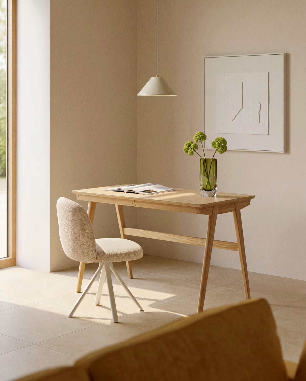 Desk julia ash wood