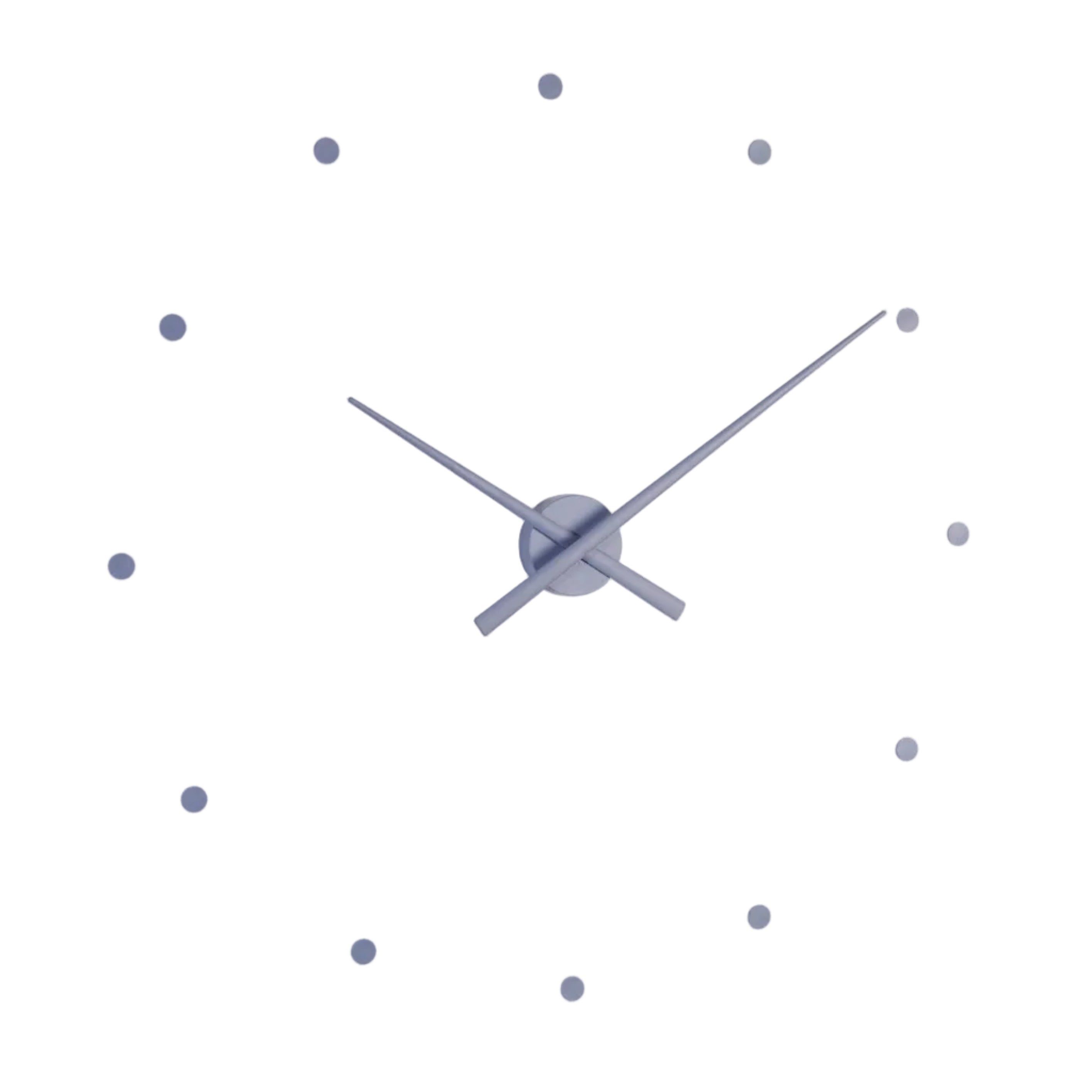 OJ blue wall clock