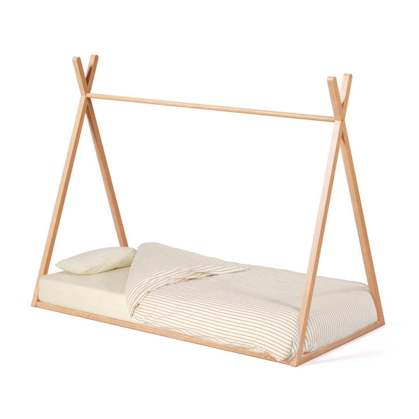 Łóżko tipi MARALIS lite drewno bukowe La Forma 90x190 cm   Eye on Design