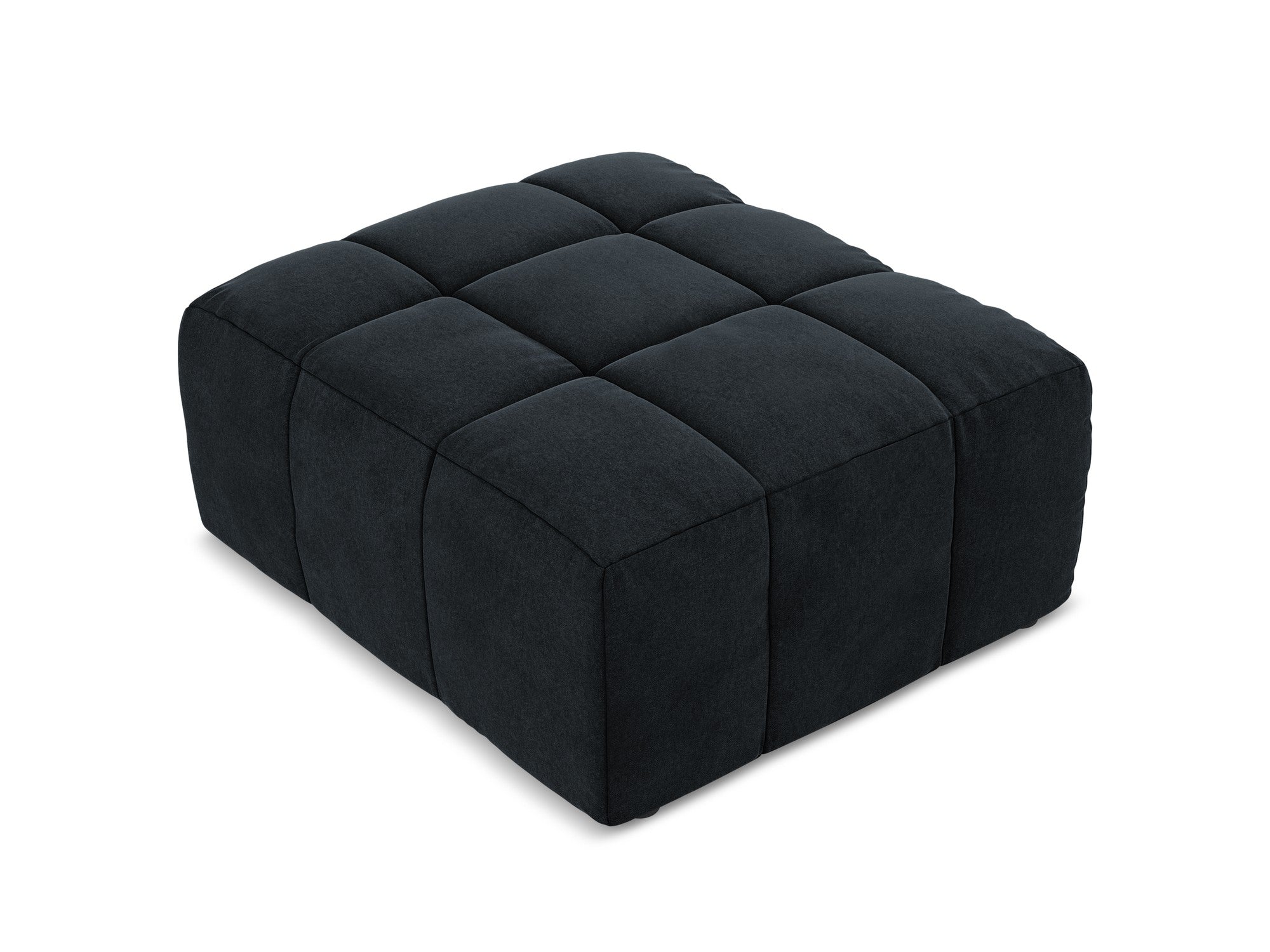 Pouf / velvet module ALOHA royal blue