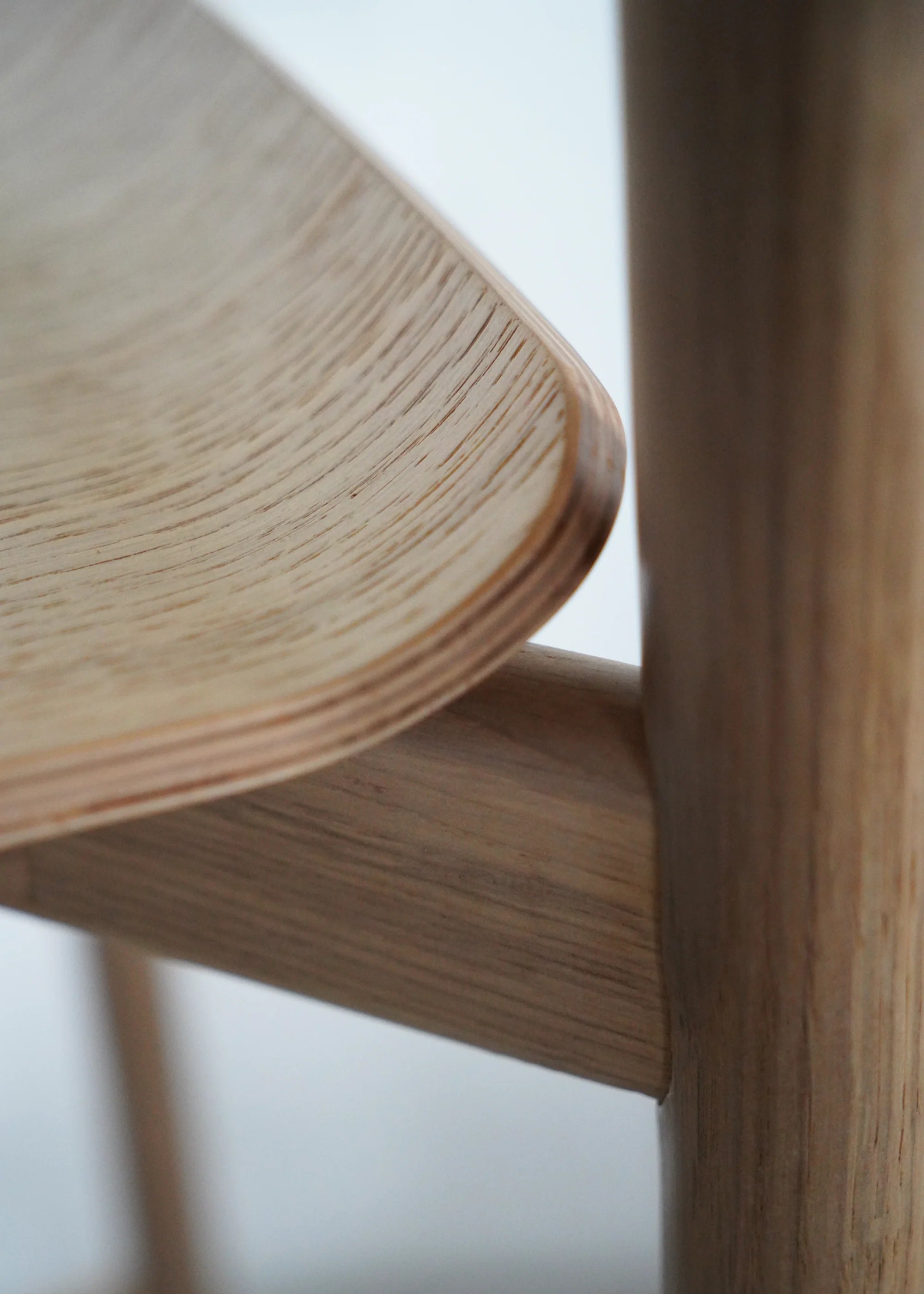 ARCHE Oak Wood Stool
