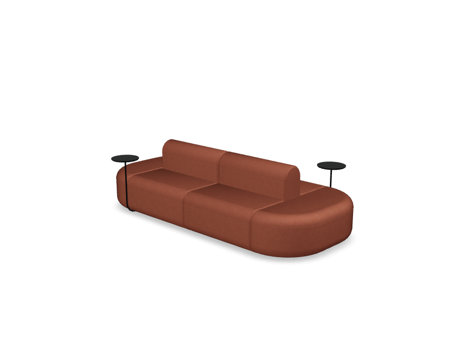 4-module sofa double upholstered artico