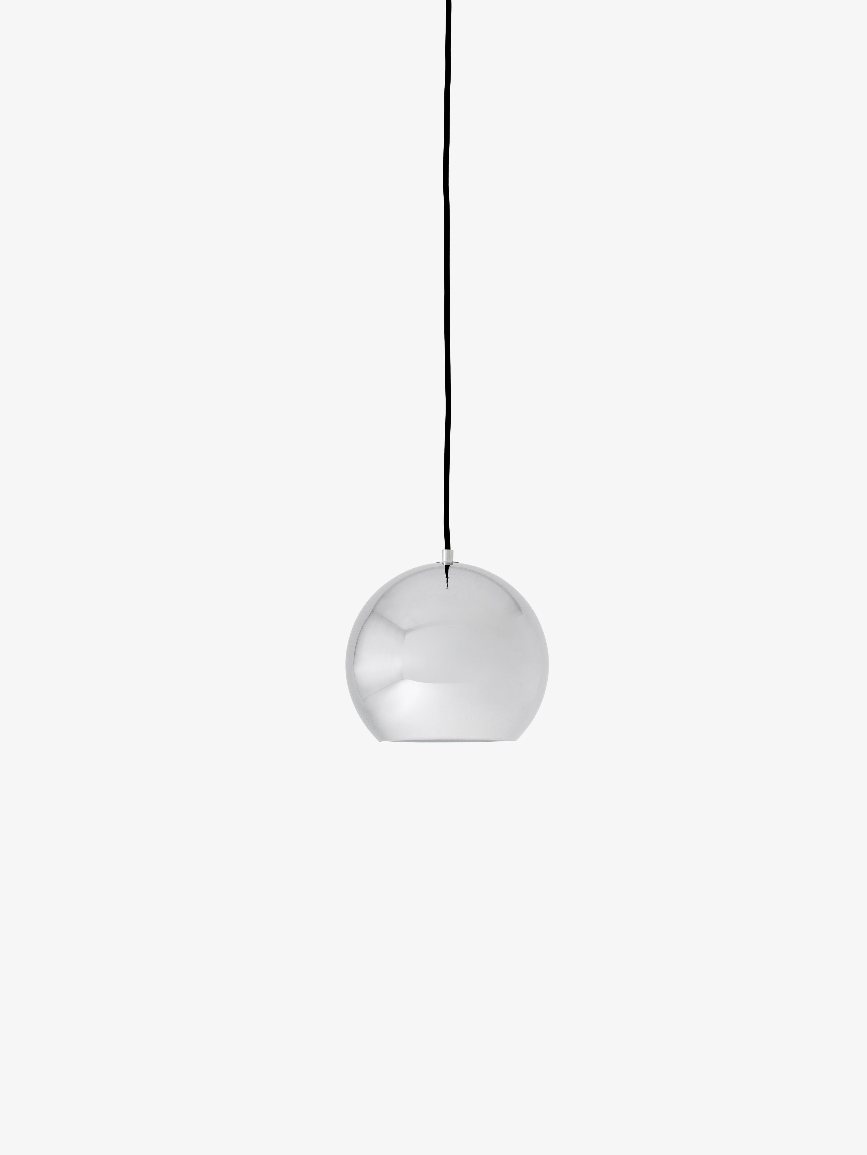 TOPAN VP6 Pendant Lamp with Chrome Shade