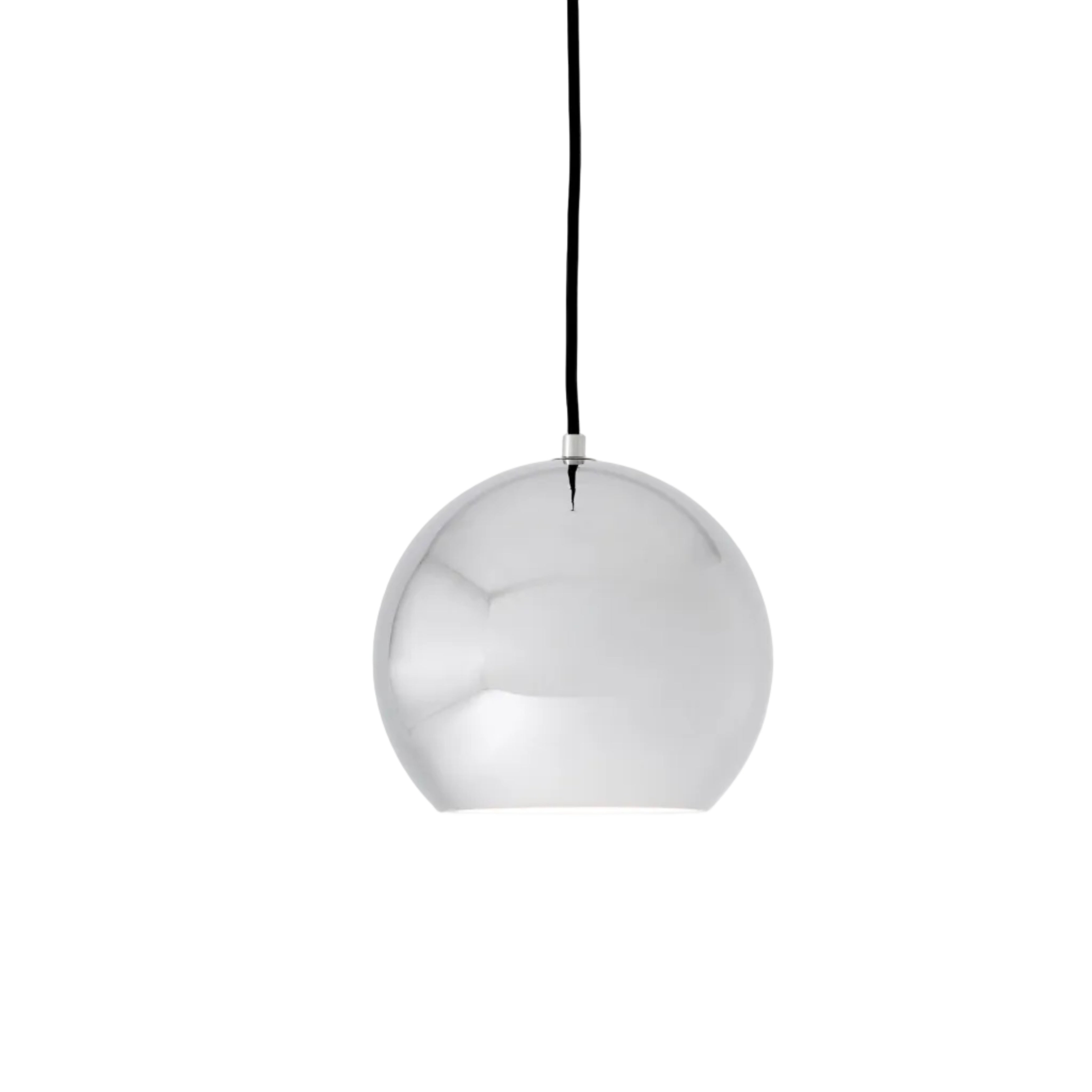 TOPAN VP6 Pendant Lamp with Chrome Shade