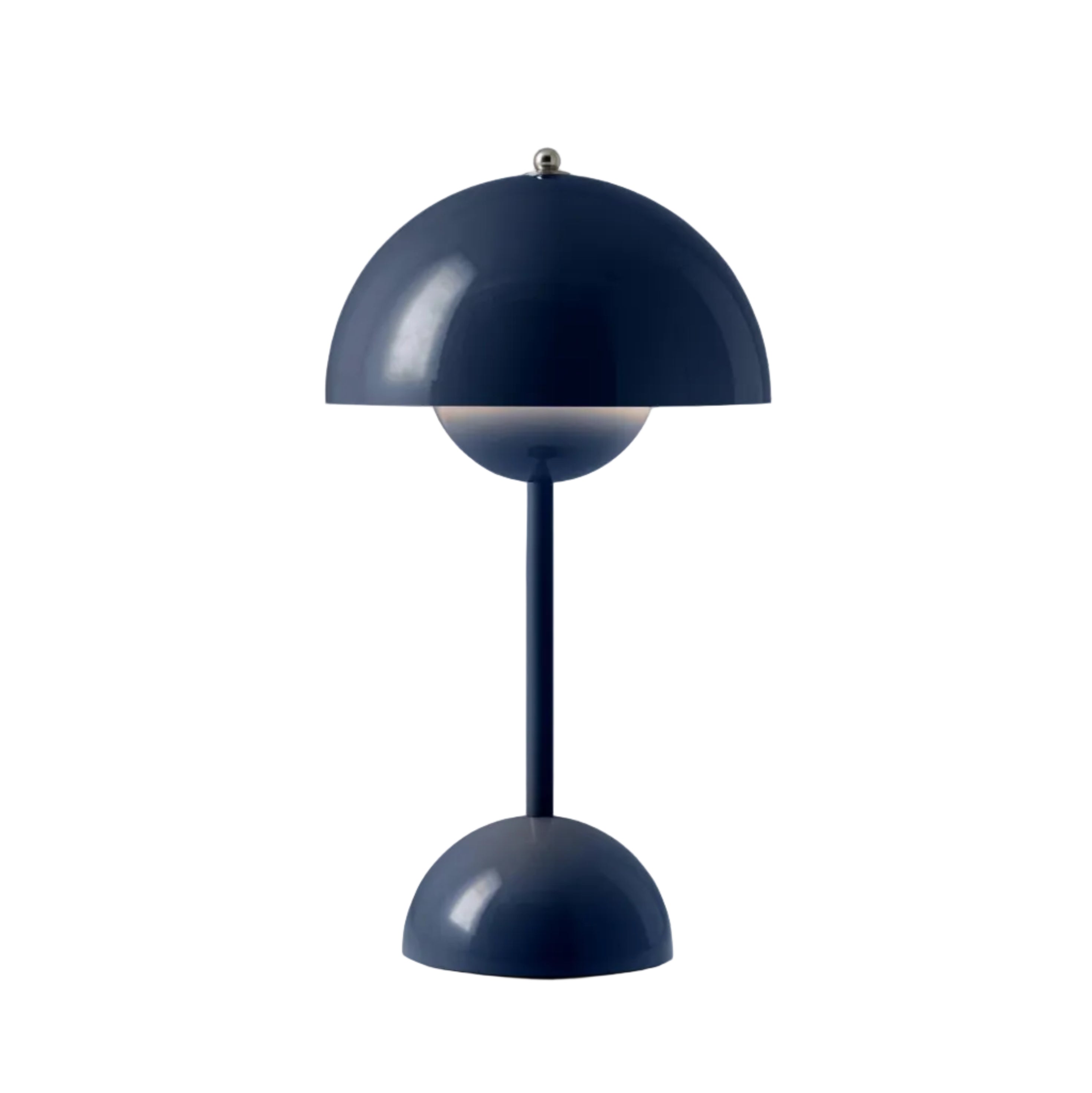 FLOWERPOT VP9 Portable Lamp in Steel Blue